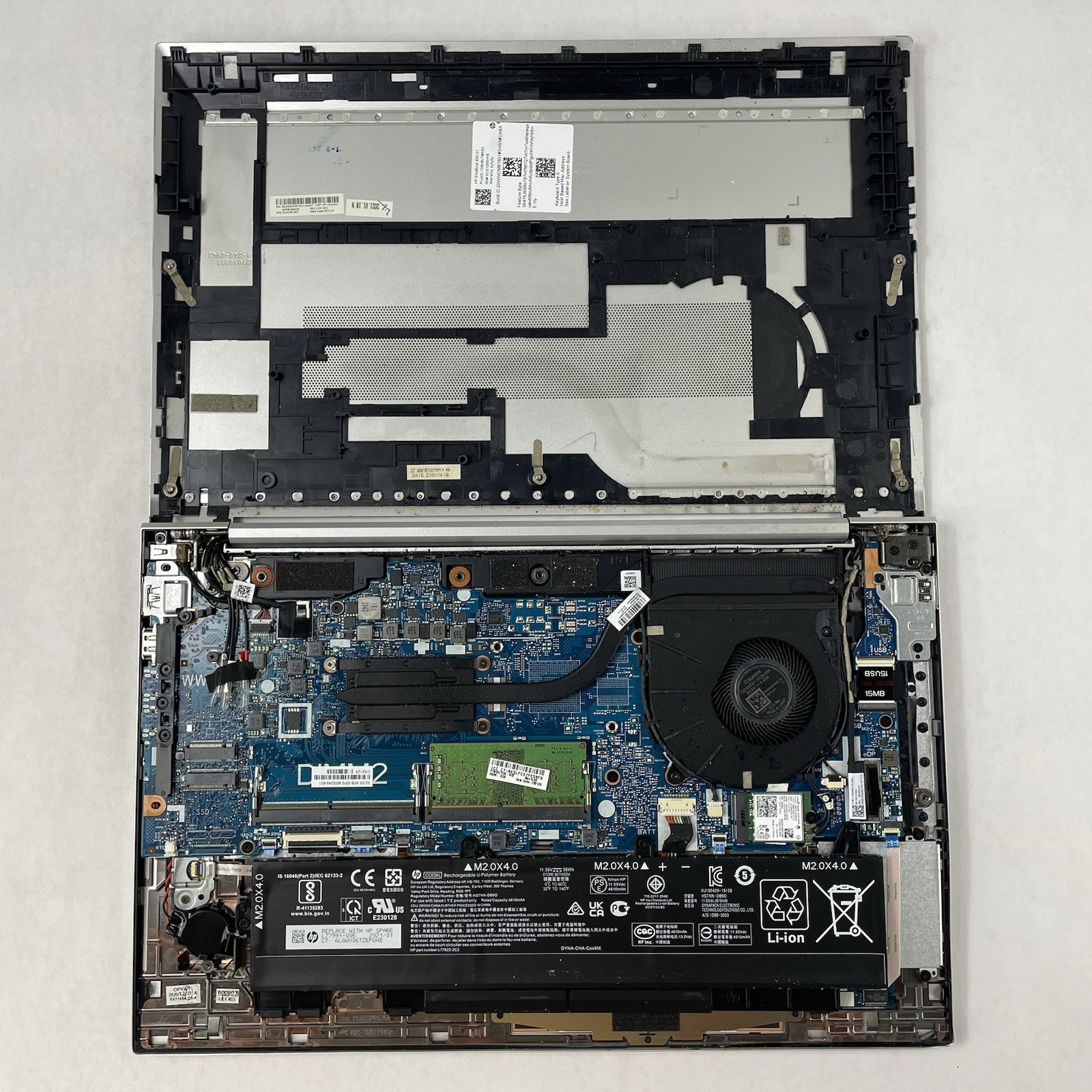 HP EliteBook 850 G7 15.6″ i5-10310U 1.70 GHz 8 GB RAM No SSD/OS/AC – Bad Corner