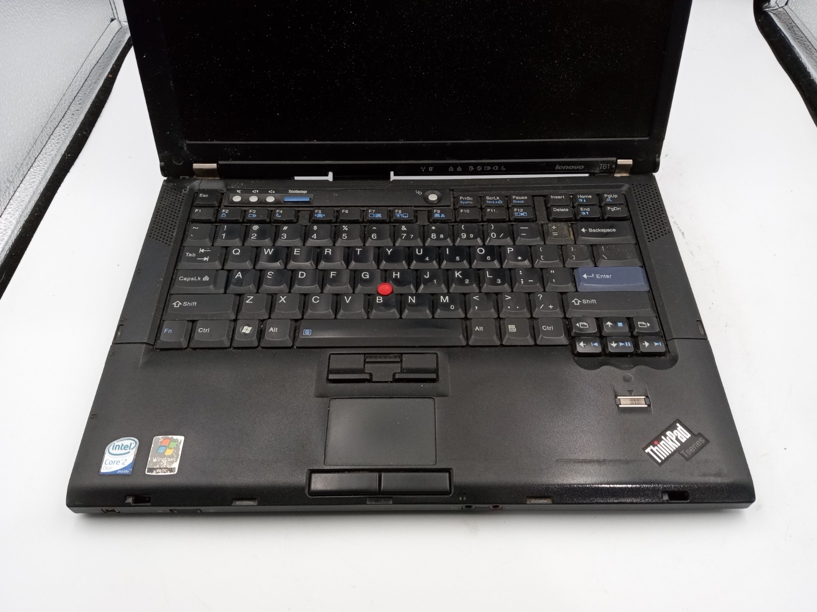 Lenovo ThinkPad T61 14″ Laptop Intel Core 2 Duo – LIQUID DAMAGE – FAN ERROR -RR