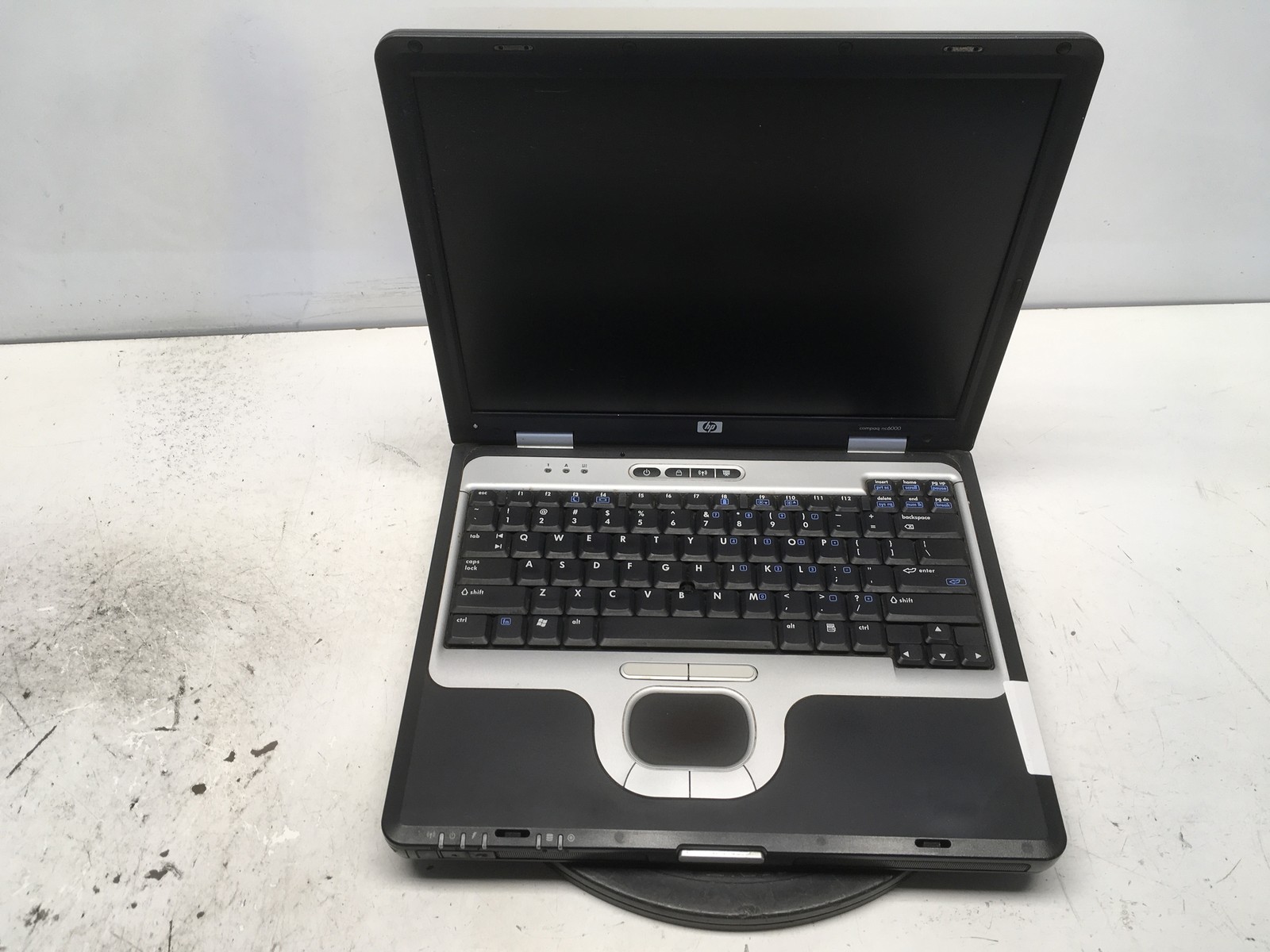 HP Compaq NC6000 Intel Pentium M 1.6GHz 512 MB NO HDD No Batt