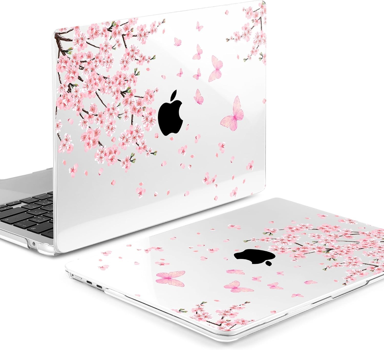 Case for MacBook Air 13.6 inch Case 2025 2024 2022, Hard Shell with Keyboard Cov