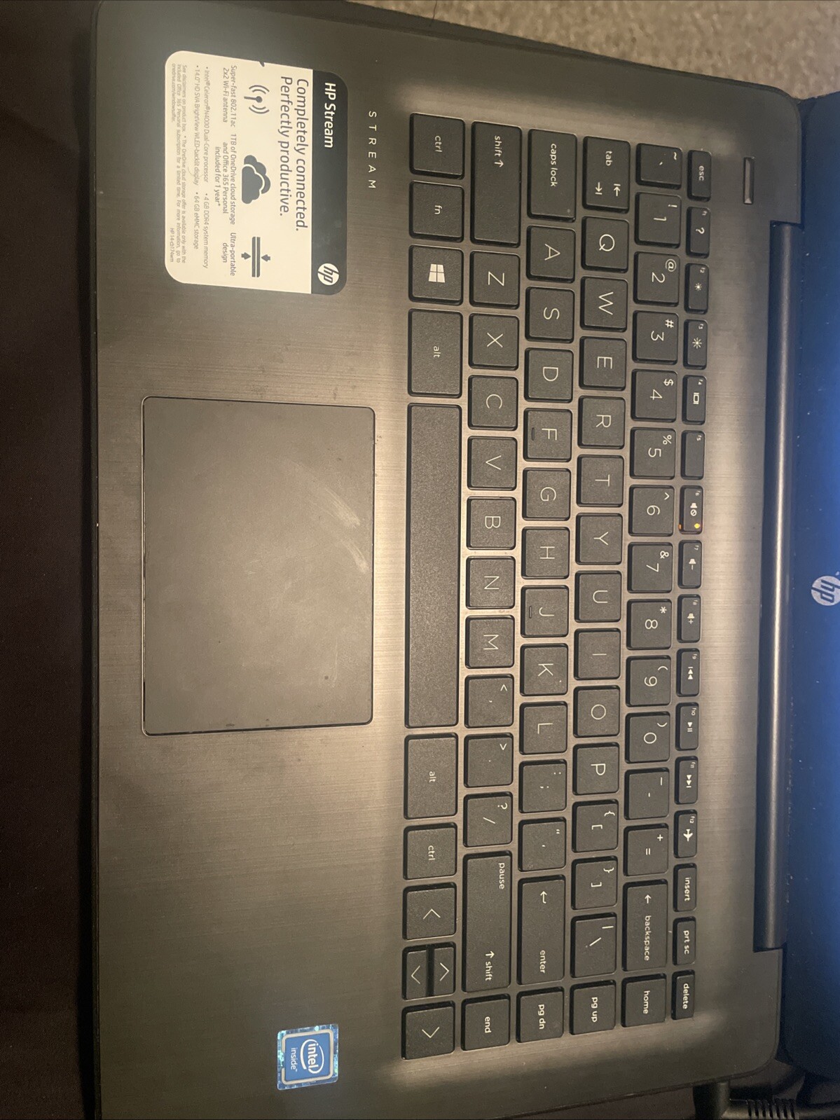 USED HEWLETT PACKARD 14-CB171WM STREAM LAPTOP 64GB 4GB RAM (QUI002615)