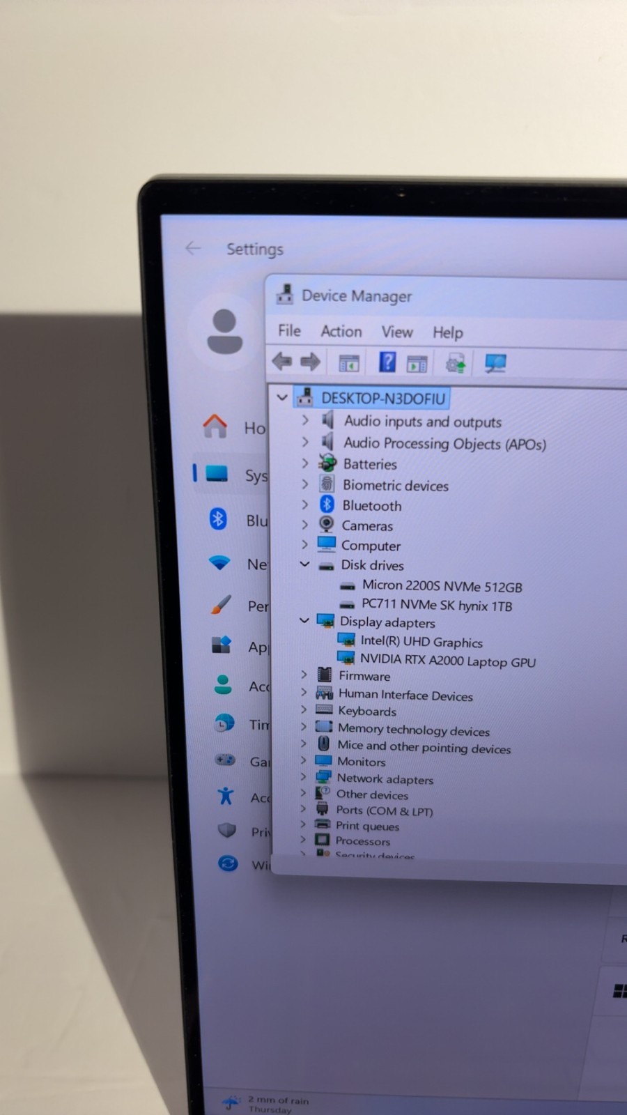 Dell Precision 5560 Xeon W-11955M 2.60GHz 32GB RAM 1TB SSD RTX A2000 Win11 Pro