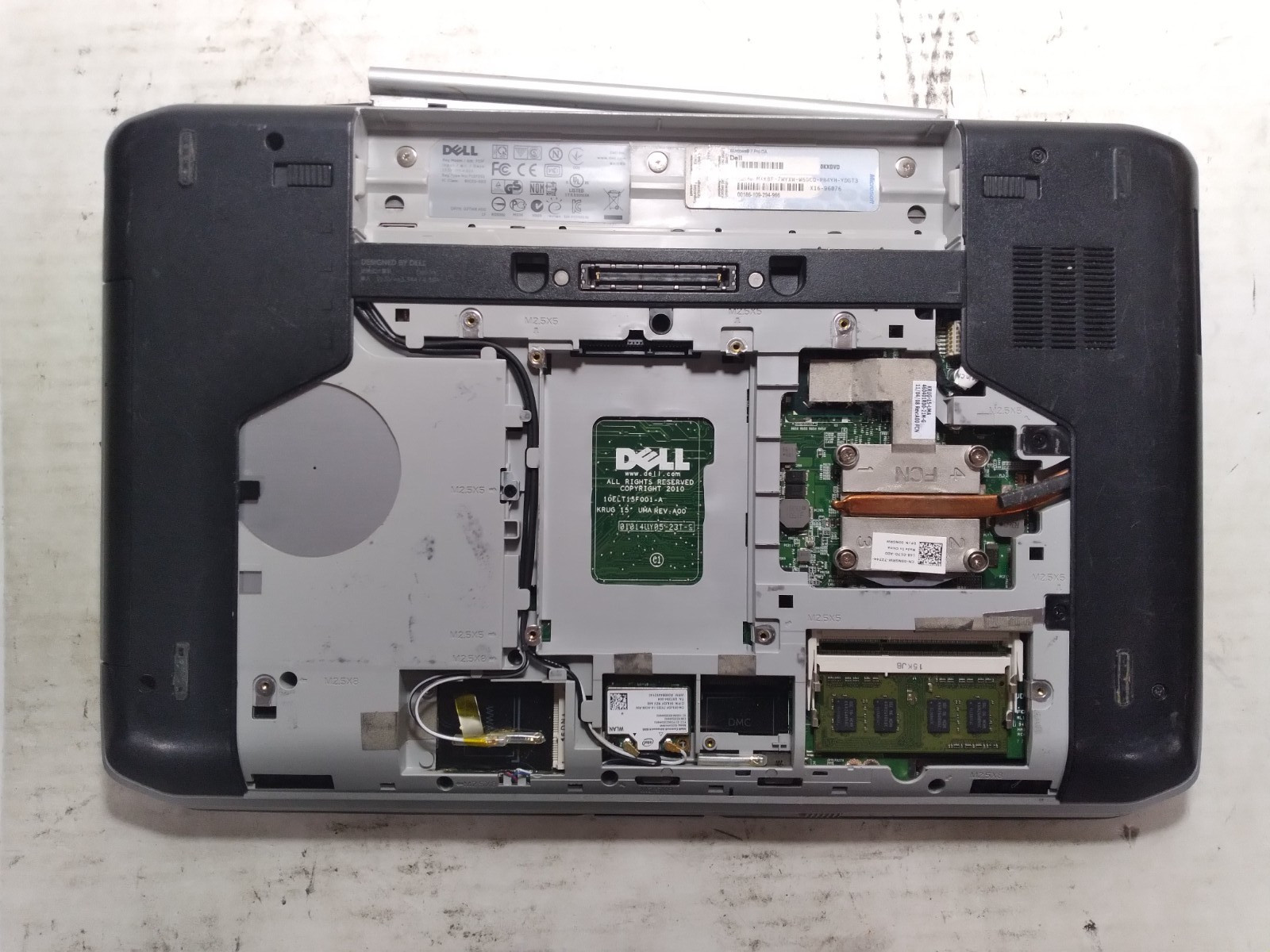 Dell Latitude e5520 w/i5-2540M, 2GB RAM Laptop for Parts/Repair #0218