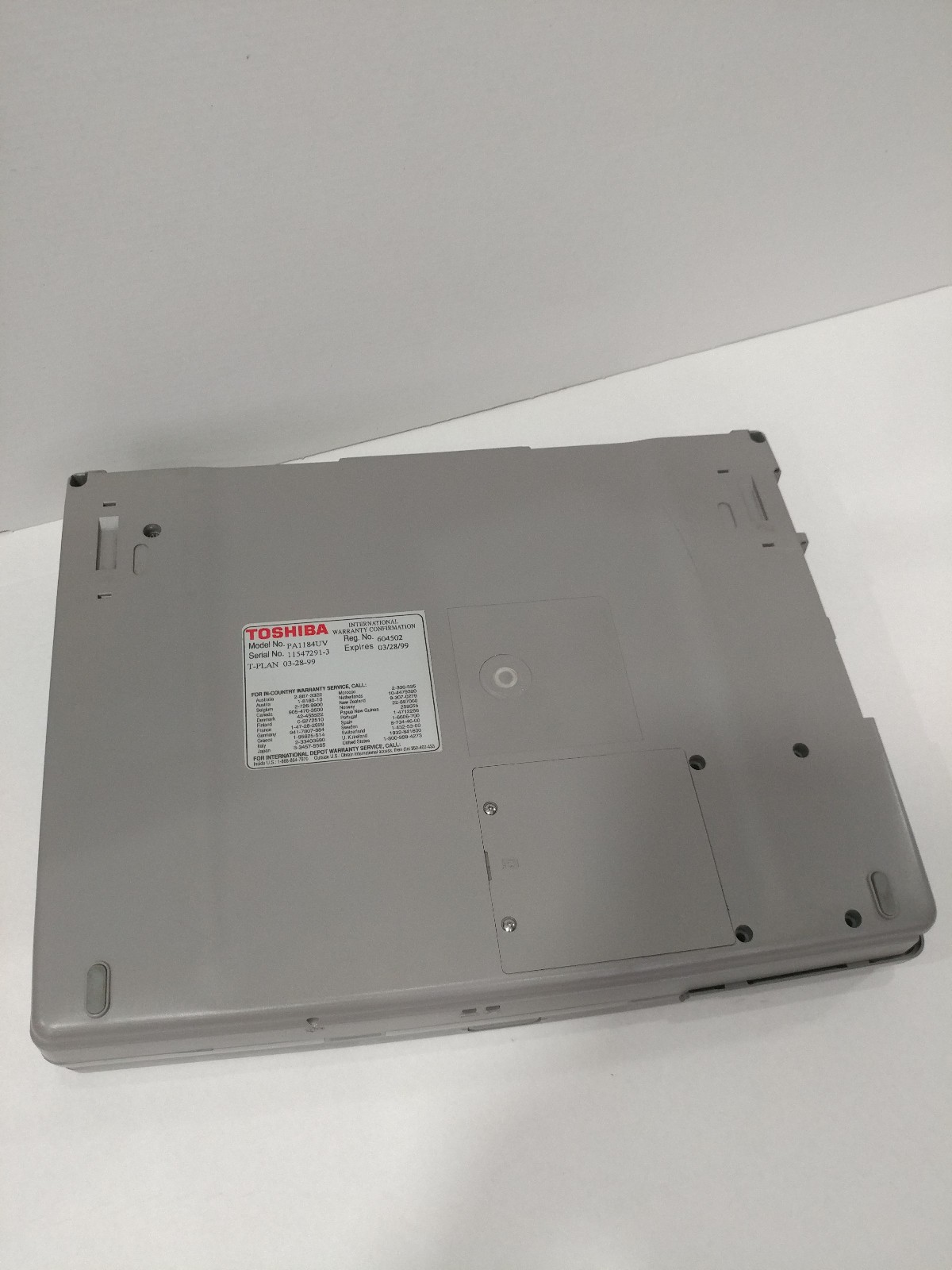 Vintage Toshiba Satellite Pro T2150CDS Intel 486DX4 (enters BIOS setup) 28MB RAM