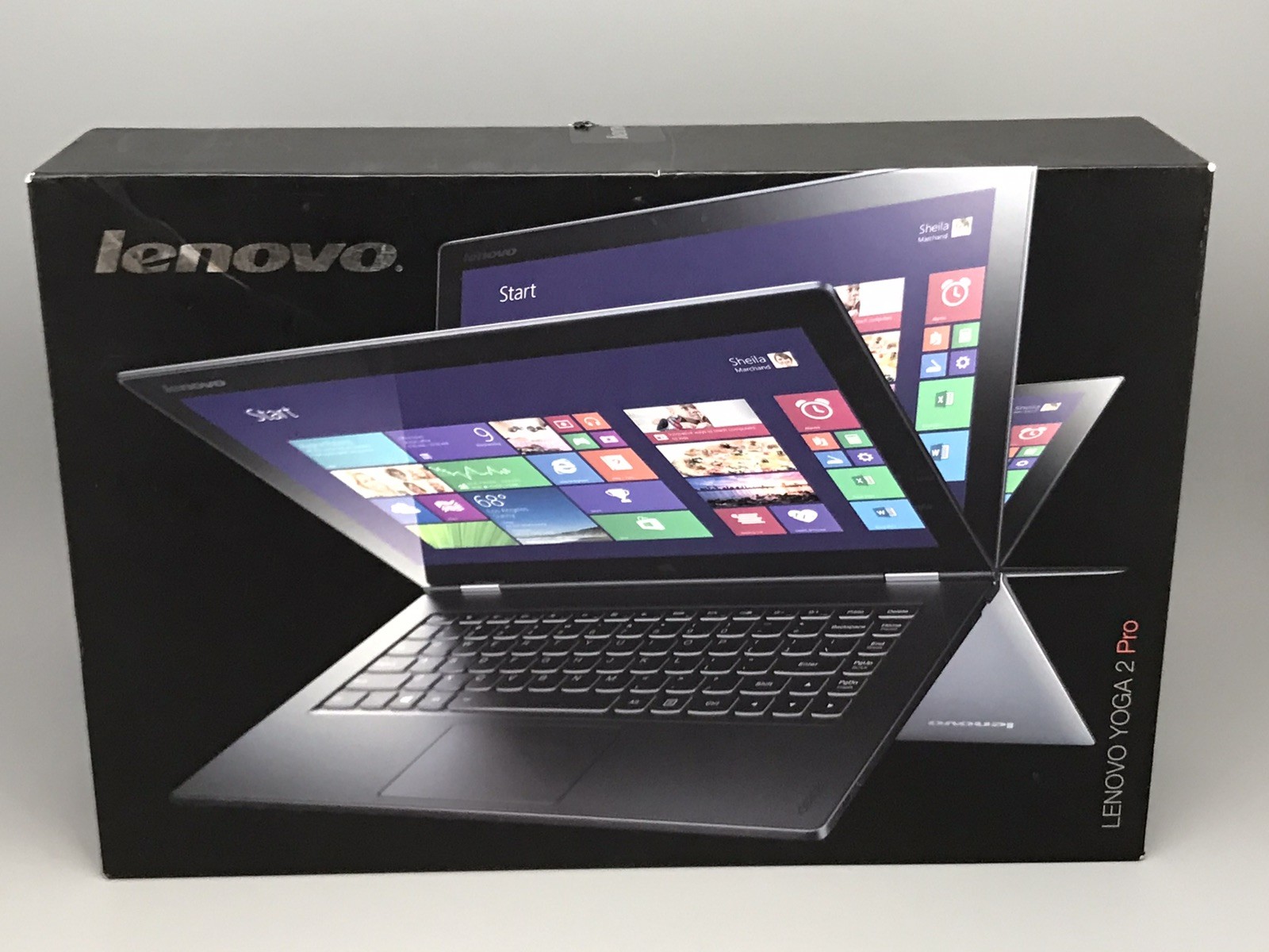 Lenovo Yoga 2 Pro 13.3″ QHD + Touch Laptop LCD i7-4510U 8GB RAM 256GB SSD Win10