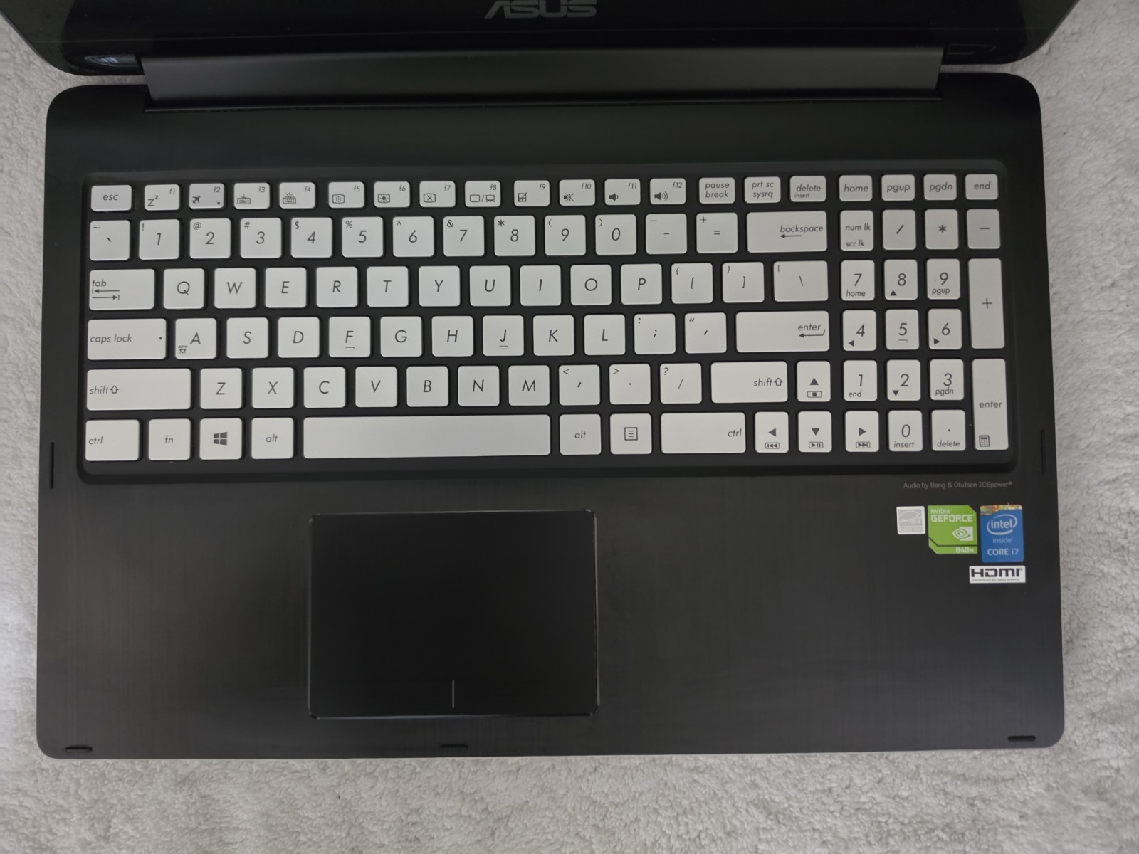 ASUS Q551LNB 15.6″ Touchscreen i7 8GB RAM 500GB SSD NVIDIA 840M New Battery