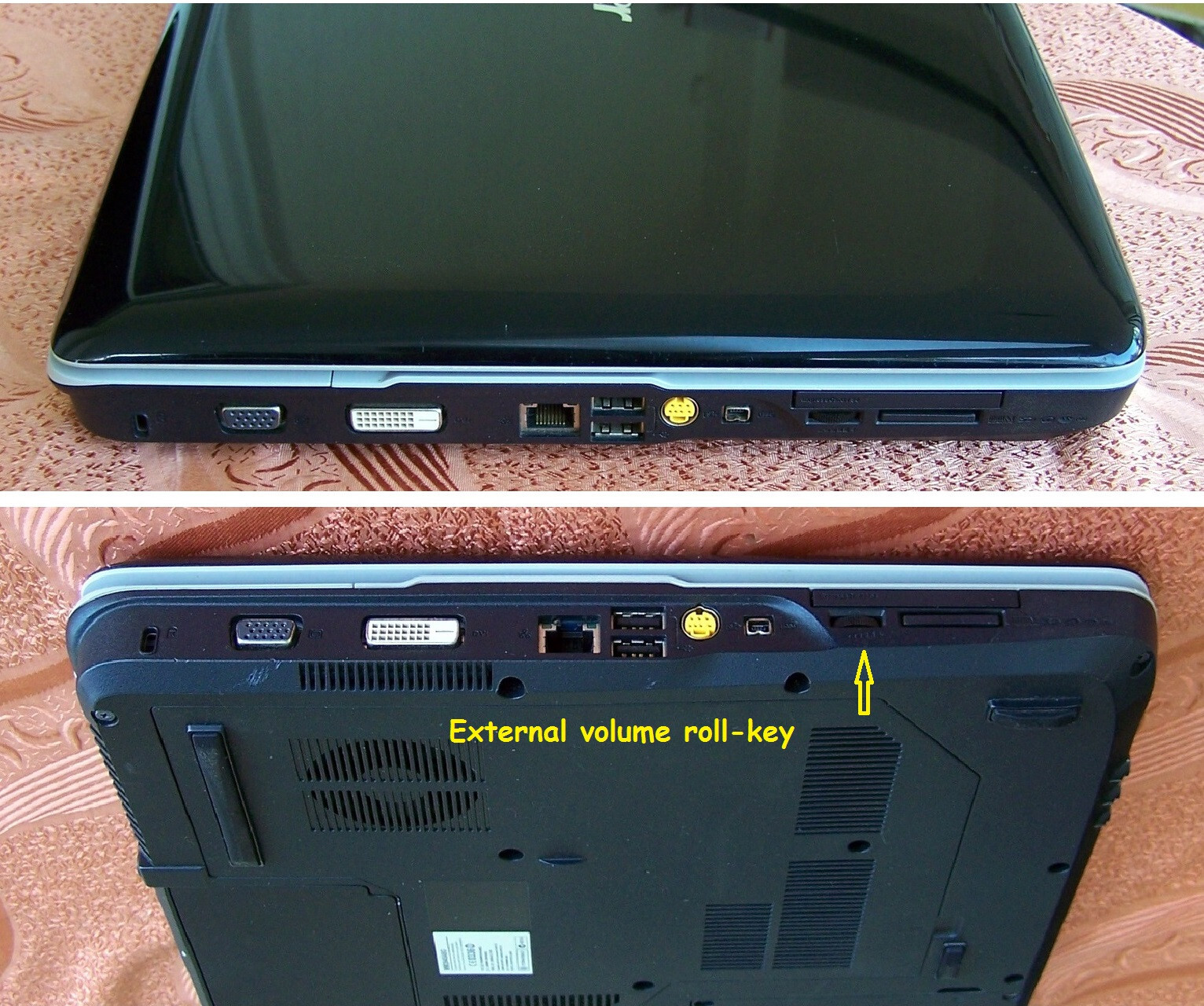 Acer Aspire 7720 17” Intel 2 core 2.0GHz 3GB Ram 2x160GB HD nVidia 9500 Win 10&7