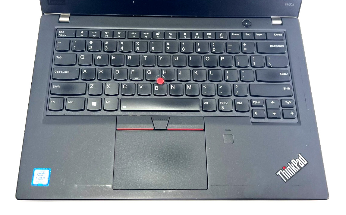 Lenovo ThinkPad T480s 14″ Laptop i5 8th Gen 256GB SSD 8GB RAM Win 11 Pro (FF) C