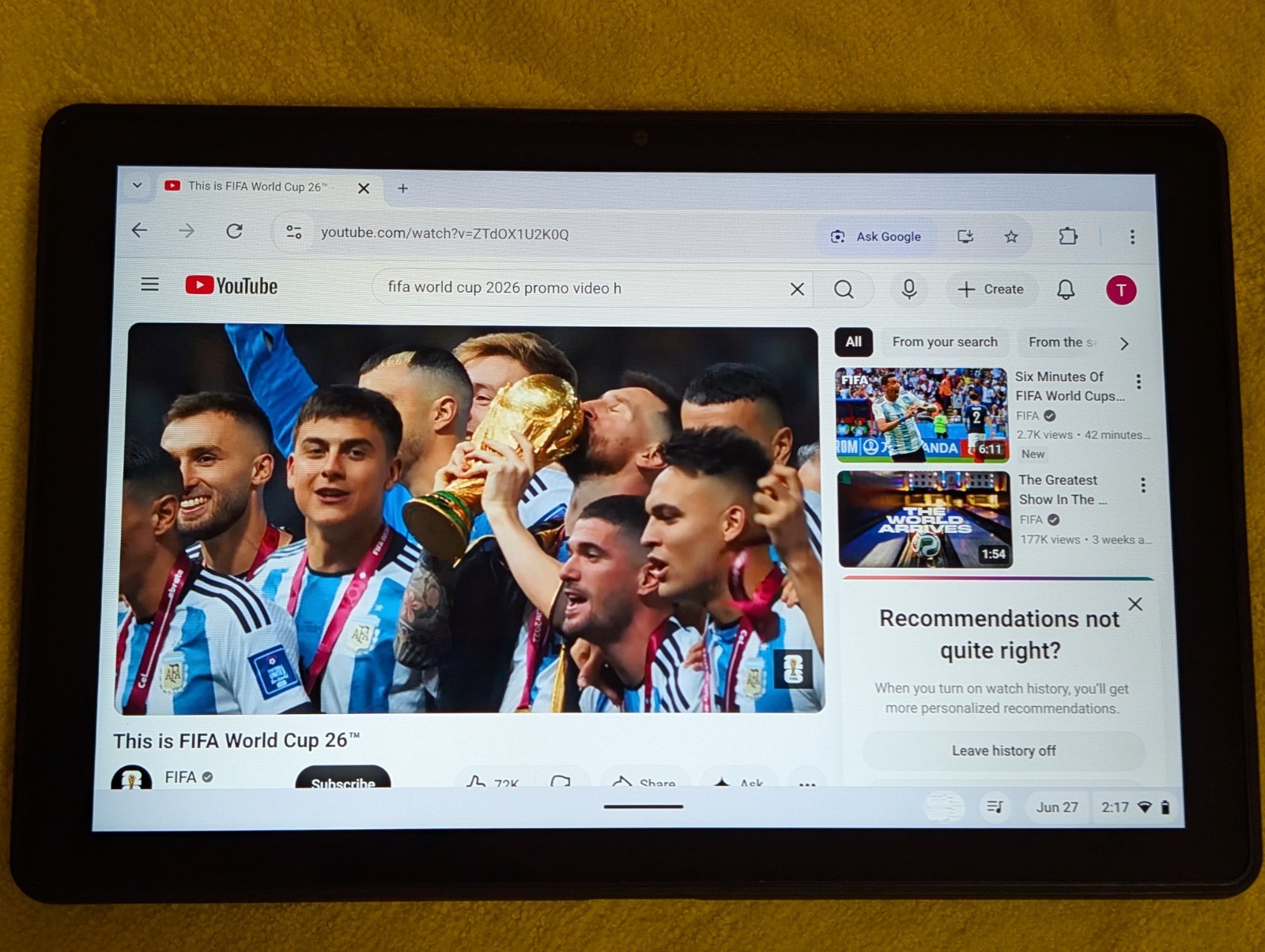 Lenovo ChromeBook 10e 10.1 inch 32GB, Wi-Fi (Unlocked) Tablet – Gray -…