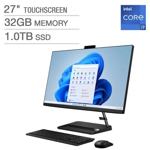 Lenovo Ideacentre ALL-IN-ONE Core i7-13620H 1TB SSD 32GB 27″ 1920×1080 BLACK