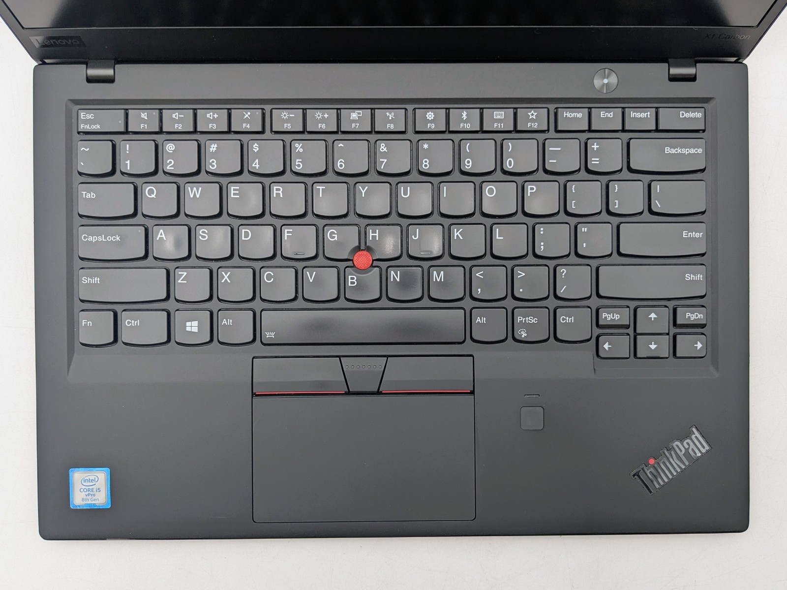 Lenovo ThinkPad X1 Carbon Gen 6 14″ FHD I5-8350U 256GB 16GB W11 Pro Backlit FPR