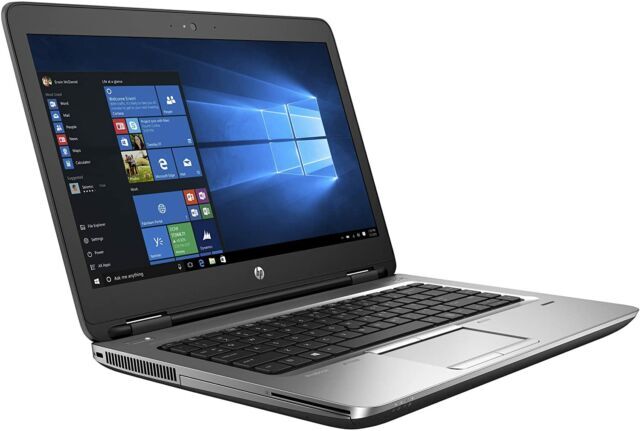 HP ProBook 640 G2 14.0″ Laptop i5-6300U-2.4GHz 8GB SSD:256GB W10P