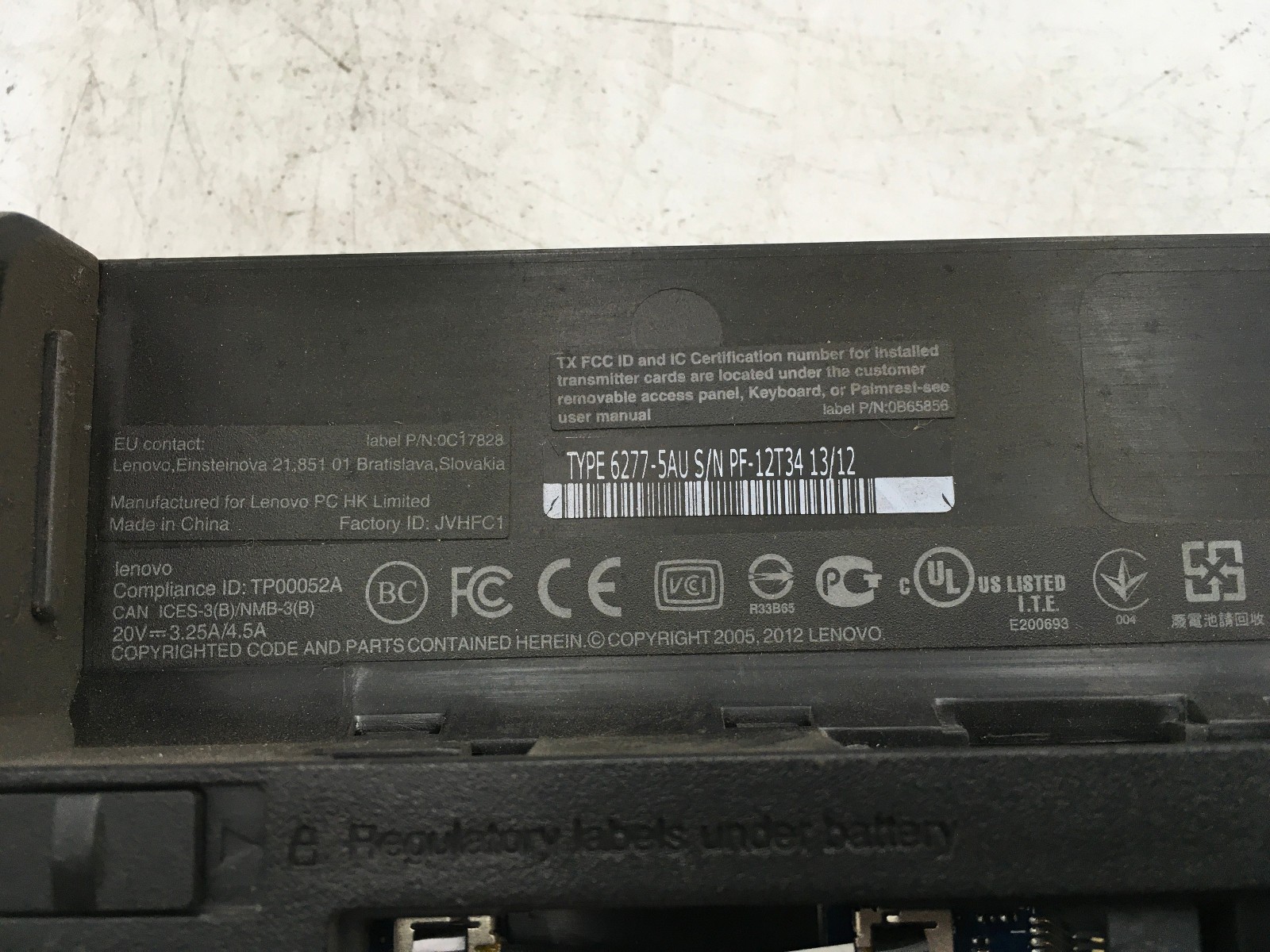 LENOVO THINKPAD E431 – FOR PARTS/NO BOOT – INTEL I5 3RD GEN – NO RAM – READ – BB