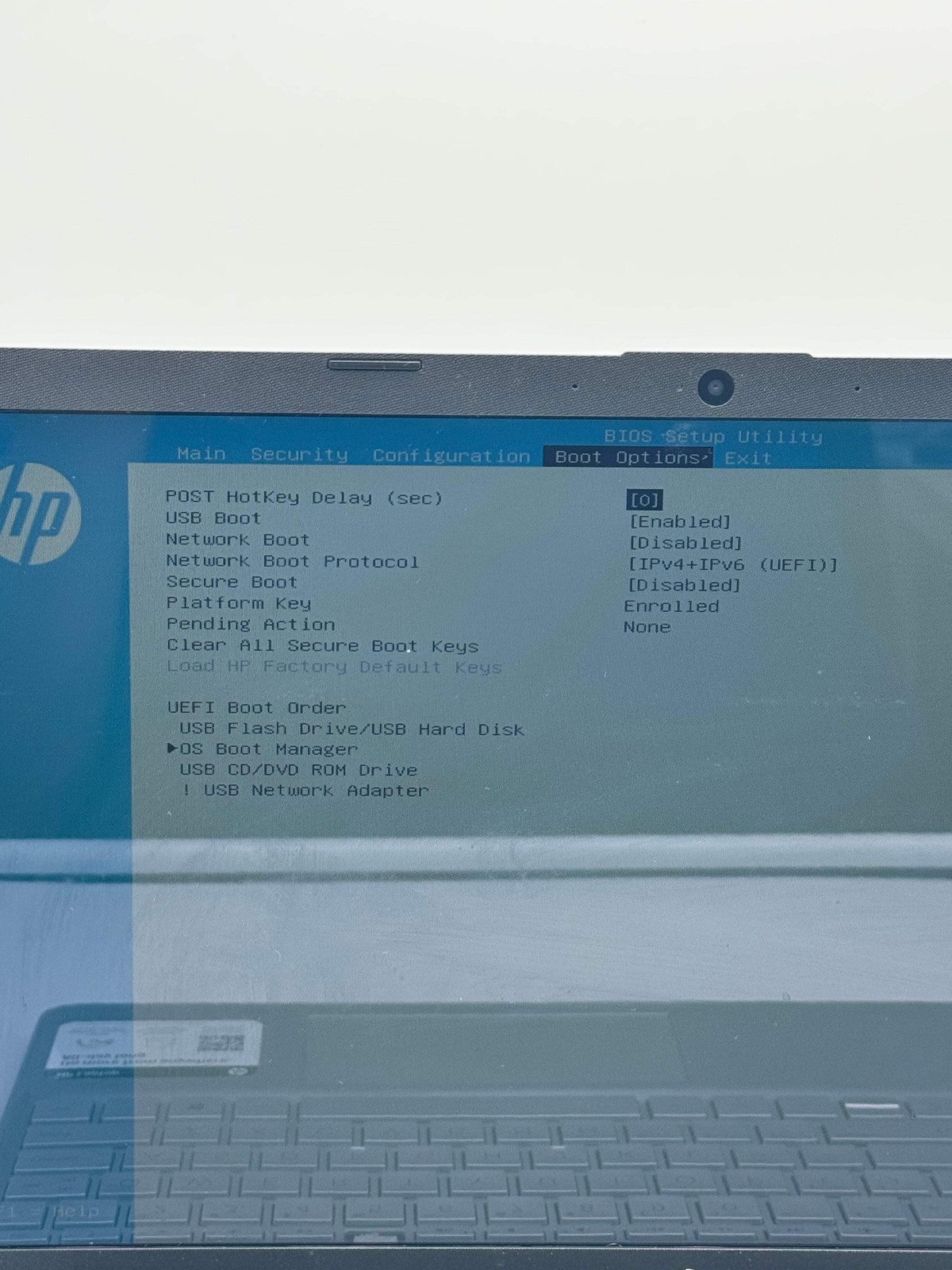 HP 15-DY2702DX 15.6″ Core i3 11th Gen 8GB 256GB Silver – Won’t Boot For Parts