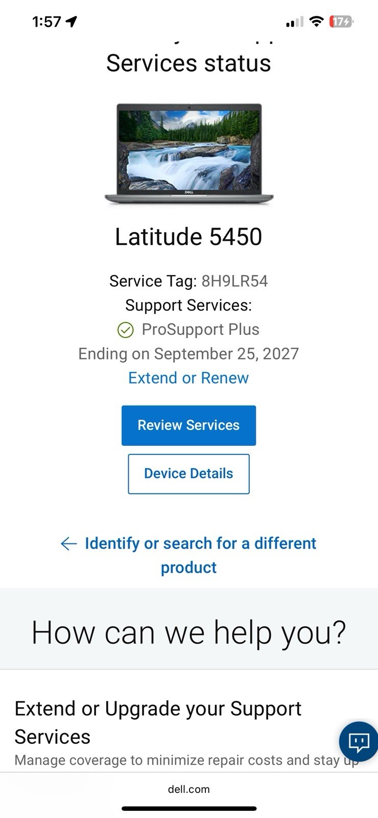 Dell Latitude 5450 14″ Intel Core Ultra 5 135U 16GB DDR5 512GB SSD W11P DL07