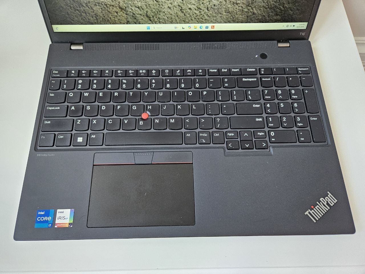 ThinkPad T16 Gen 2 16-inch i7-1355U 16Gb RAM 512Gb NVME Win 11 Pro