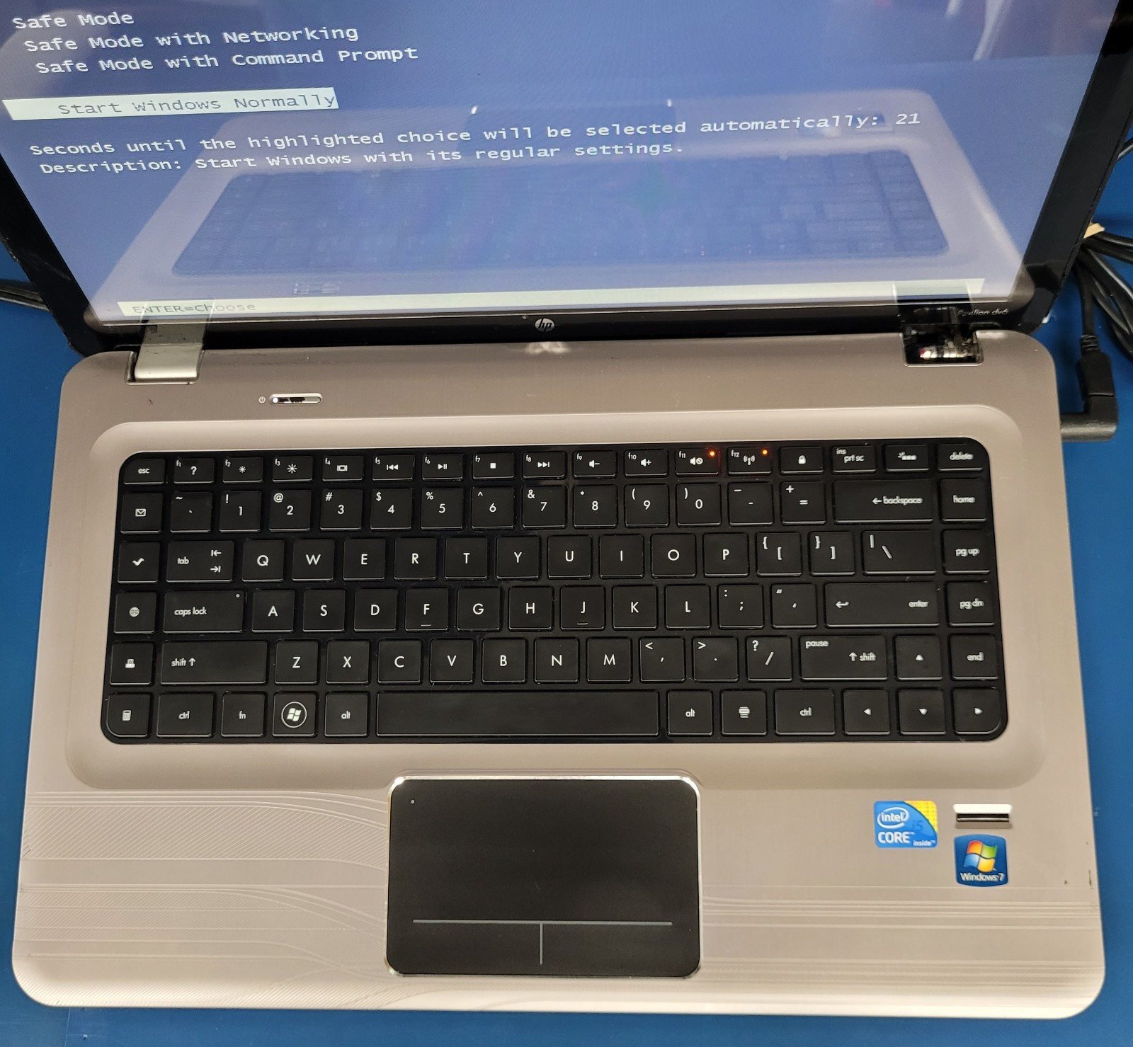 HP Pavilion dv6t-3100 Intel i5-m460 @2.53GHz 8 GB RAM – NO HDD