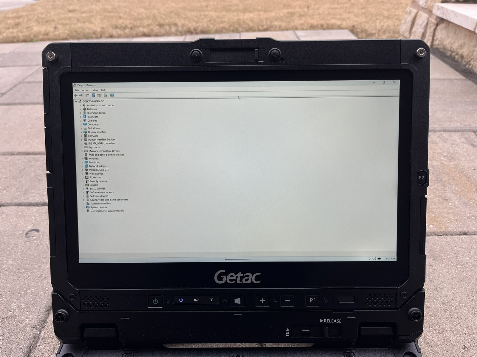 Getac K120 Rugged Toughbook Touch i5-8250U 1.60Ghz 32GB 2TB SSD Win 11 185 Hour