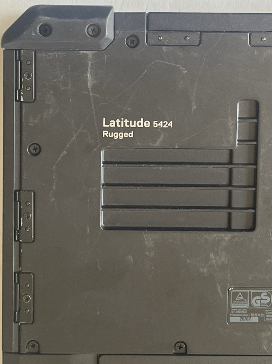 Dell Latitude 5424 Rugged Intel i5-8350U 16GB 256GB NVMe W11 Pro GPS LTE Touch