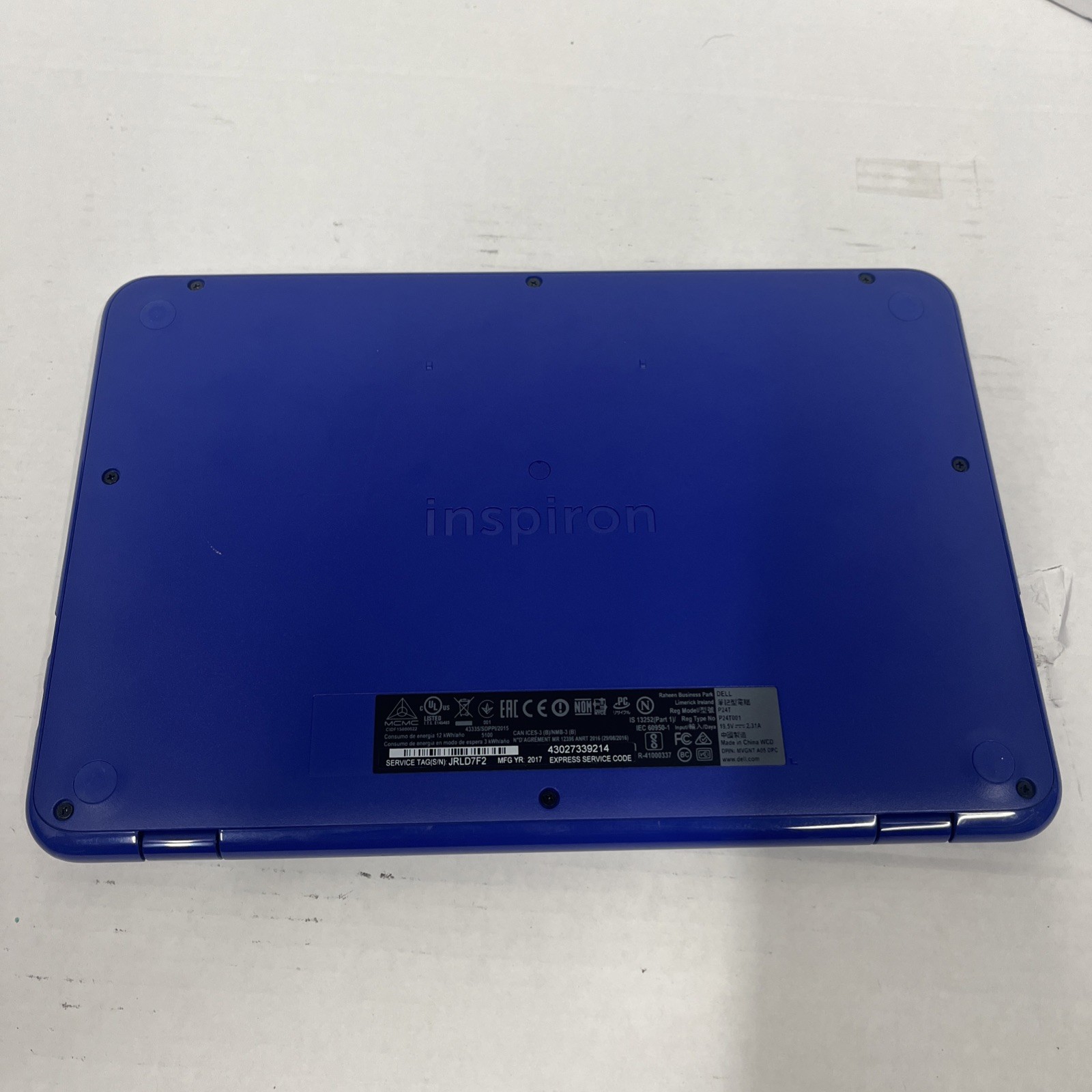 DELL INSPIRON MINI MODEL P24T CELERON N3050@1.6GHz / 4GB-32GB SSD (FOR PARTS)