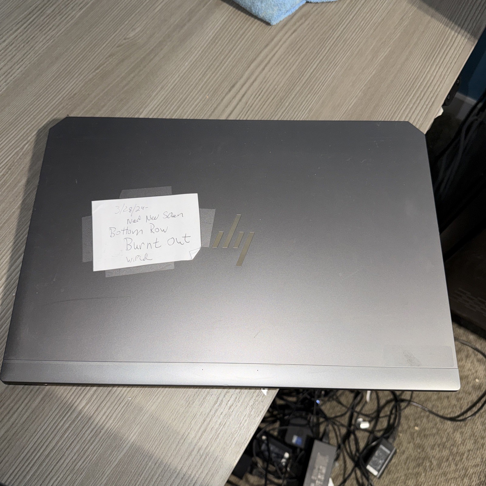Lot of (4) HP ZBook 17 G5 G6 17″ Laptops Intel Core i5 8th 9th Gen 8GB RAM *READ