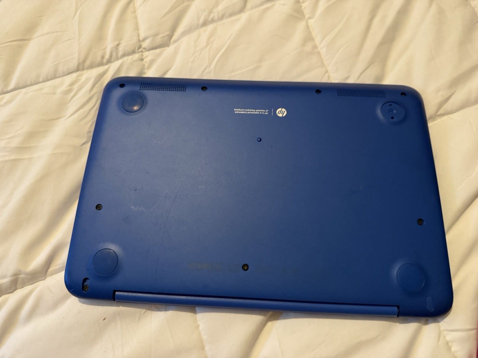 HP Stream Laptop Blue Two Toned Color
