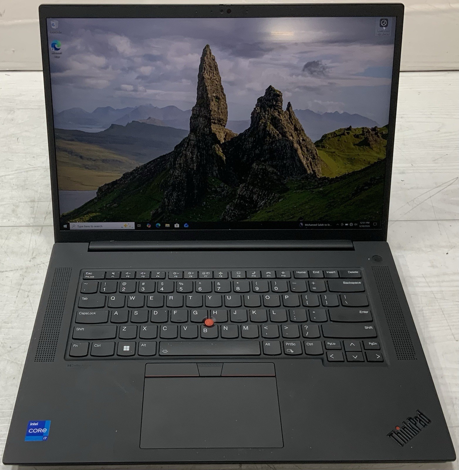 Lenovo ThinkPad P1 Gen 5 16″ i7-12700H, 32GB Ram, 1TB SSD, NVIDIA RTX A2000 8GB