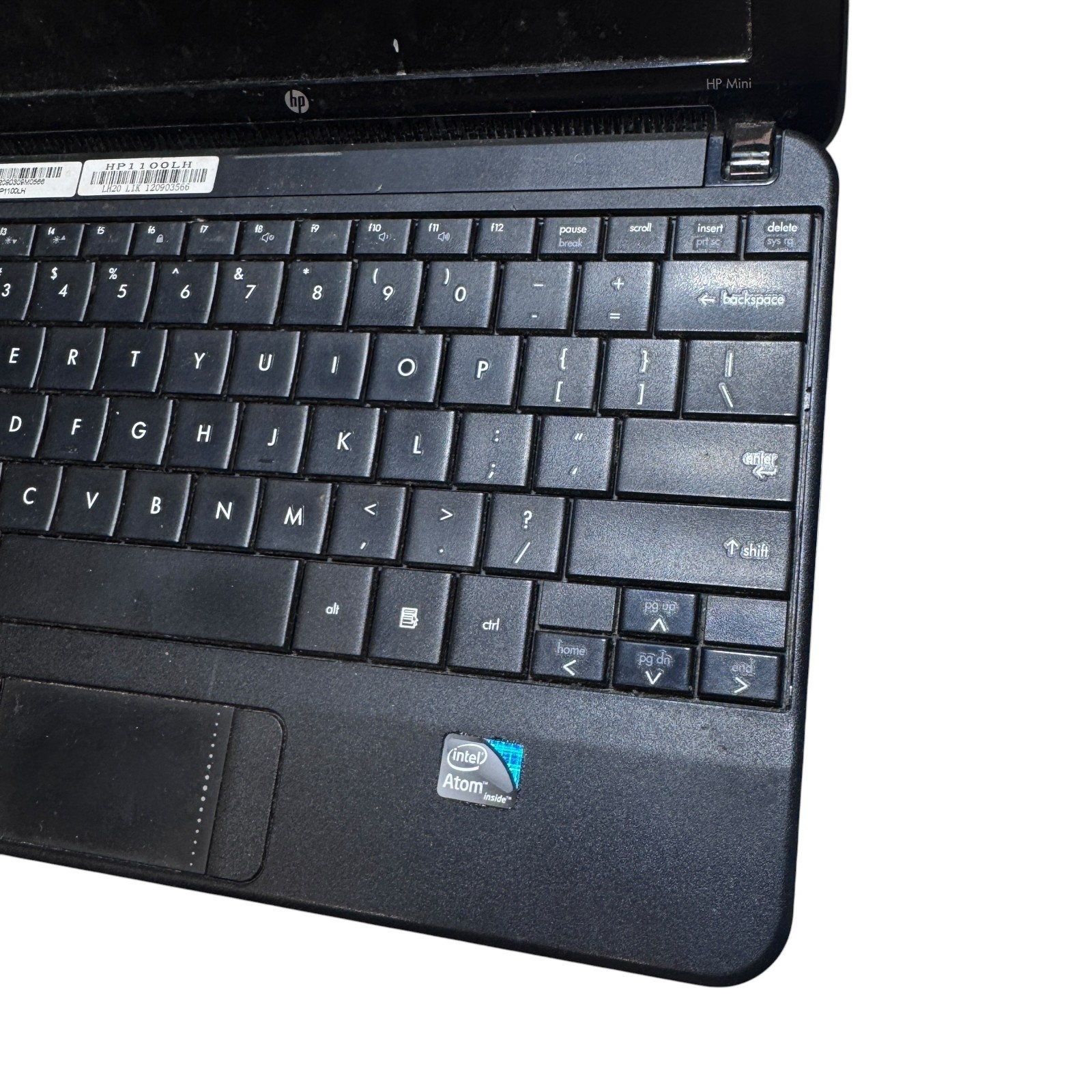 HP Mini Laptop Dark Gray Untested Selling for Parts