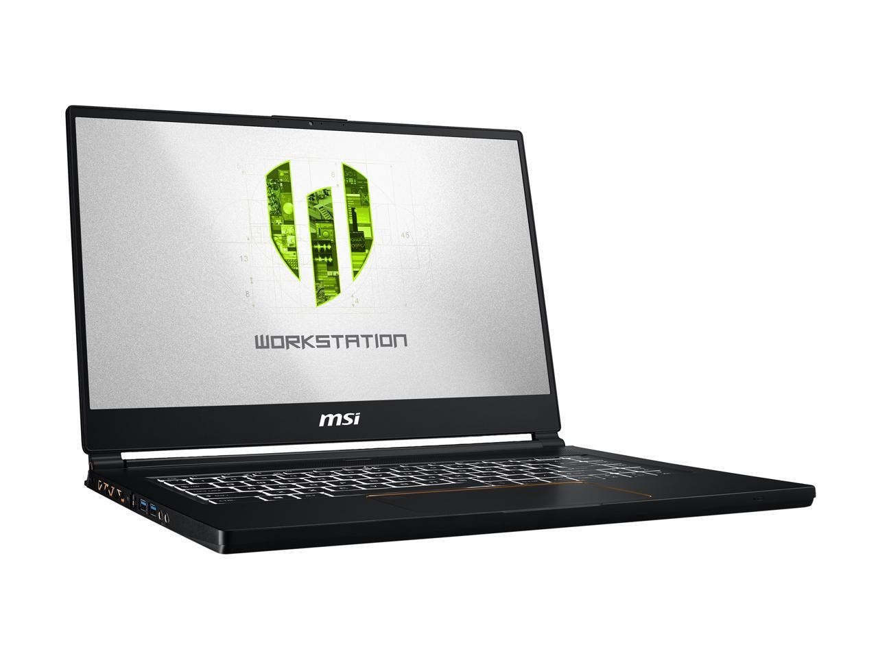 MSI WS Series WS65 9TL-686 Mobile Workstation Intel Core i7 9th Gen 9750H (2.60