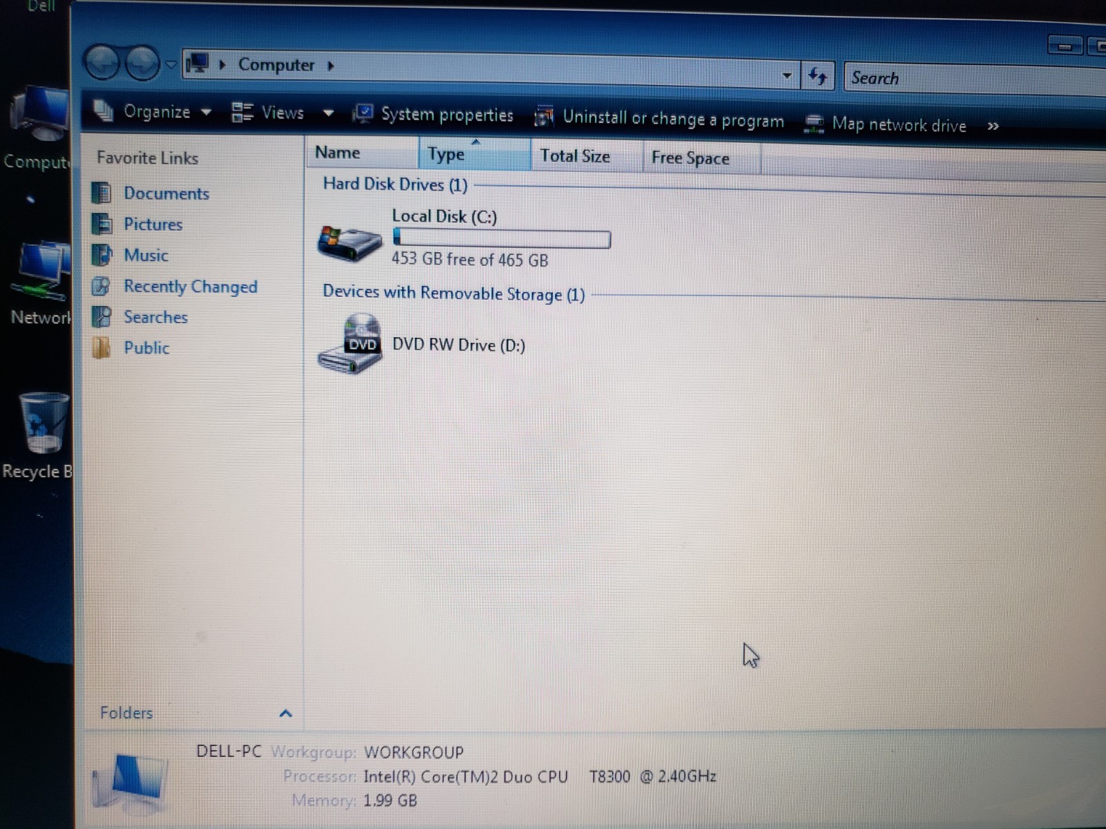 Dell Inspiron 1525 Retro 15.4″ Gaming Laptop Core2 DUO 2.4GHz 2GB Vista *Clean