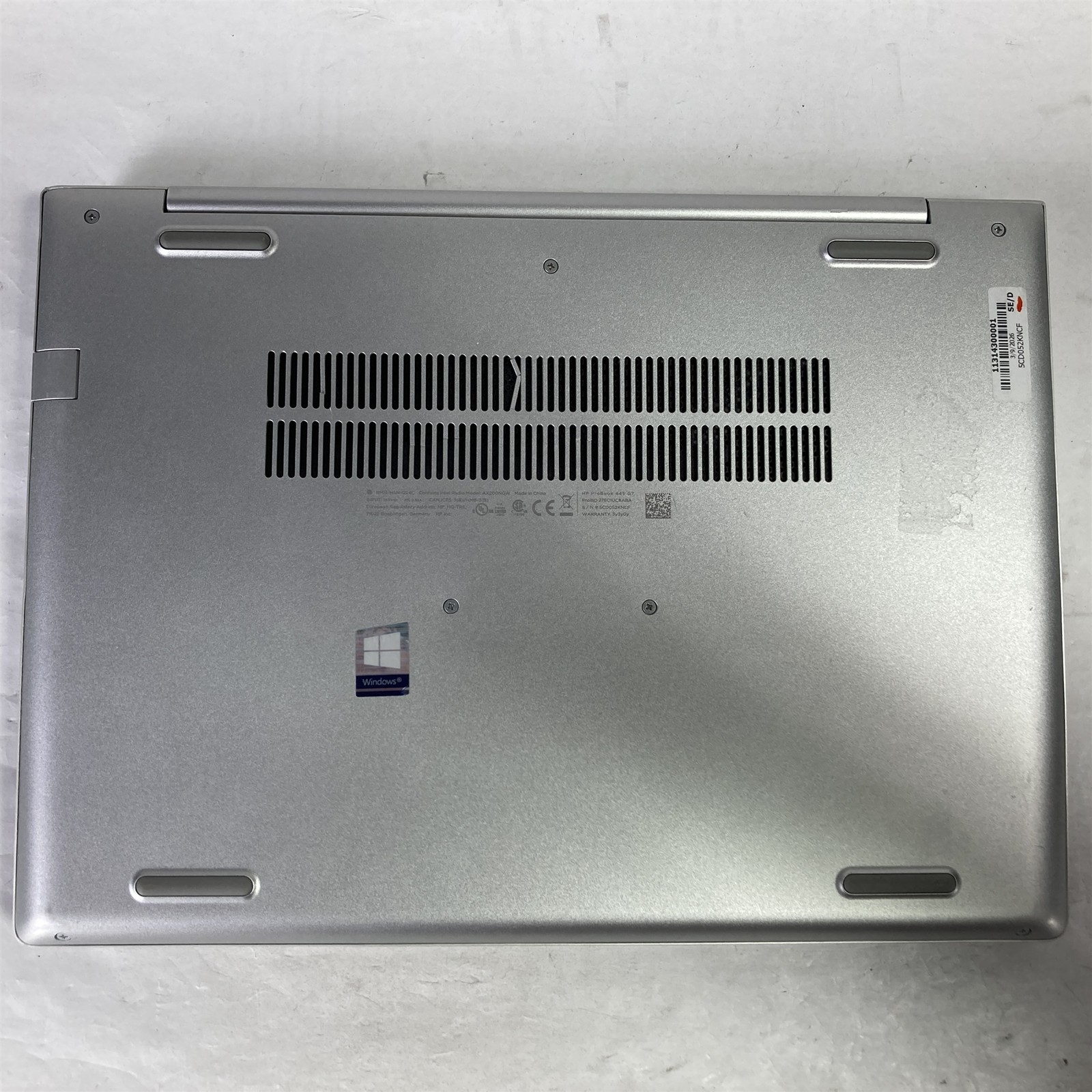 HP ProBook 445 G7 14″ Laptop Ryzen 5 4500U 2.3GHz 16GB 512GB NVMe SSD – No OS