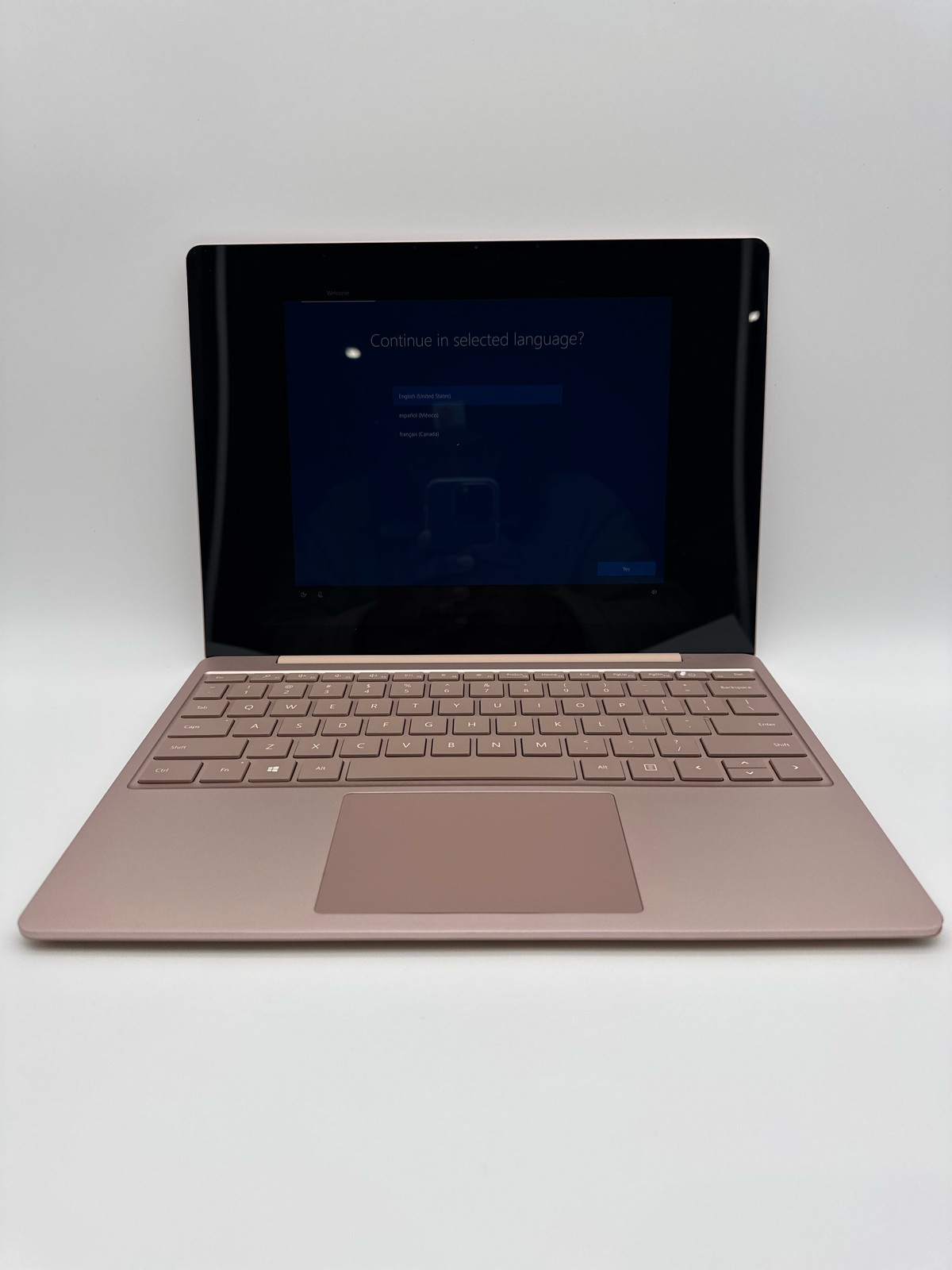 Microsoft Surface Laptop Go 2 12.4in Intel Core i5 8GB Memory 128 SSD Sandstone