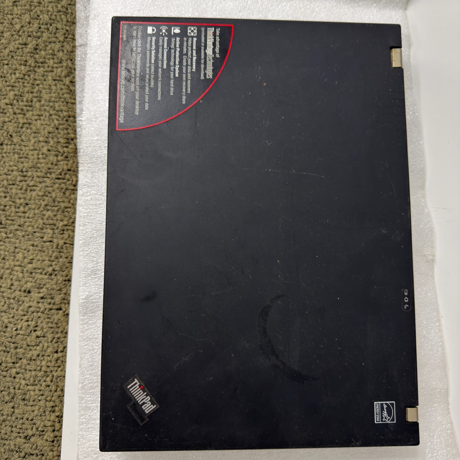 Lenovo ThinkPad T61 BUNDLE FOR PARTS | UNTESTED | See Photos