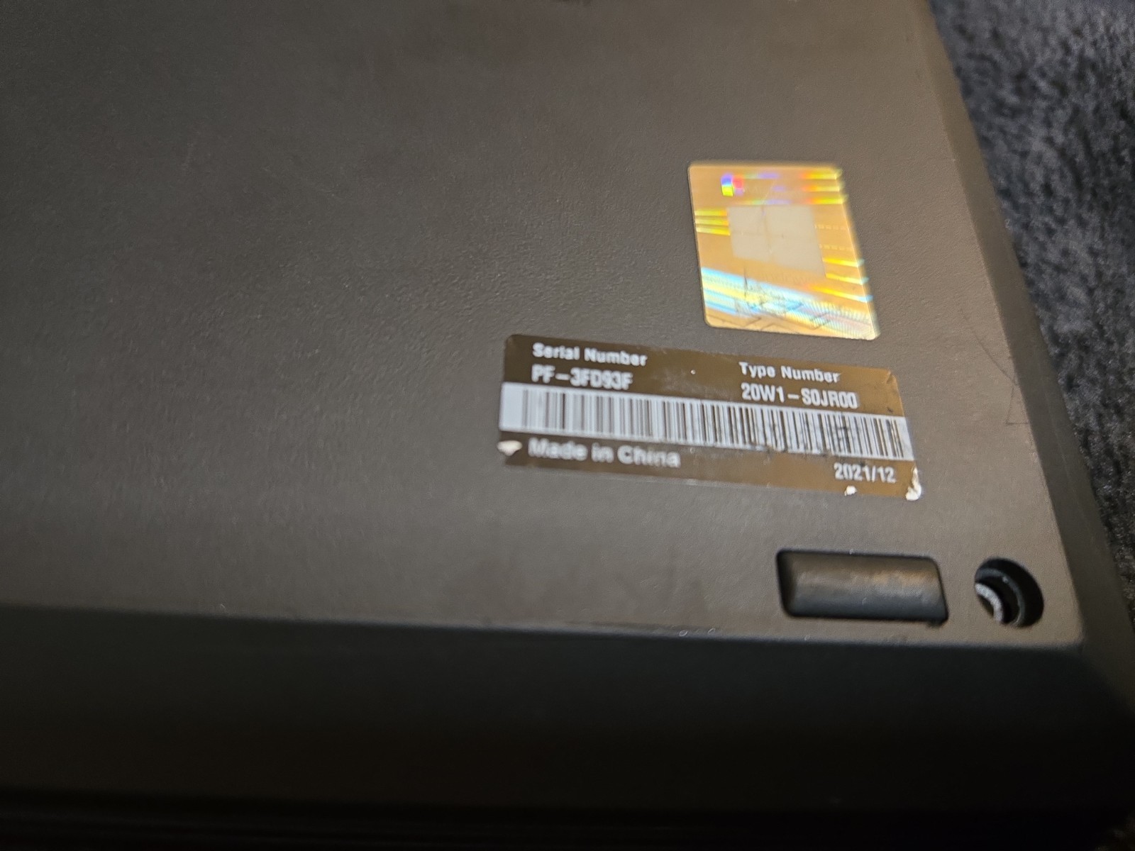 Lenovo ThinkPad T14 Gen 2 I7-1185G7 P14s Black 🖐🏾READ DETAILS👈🏾
