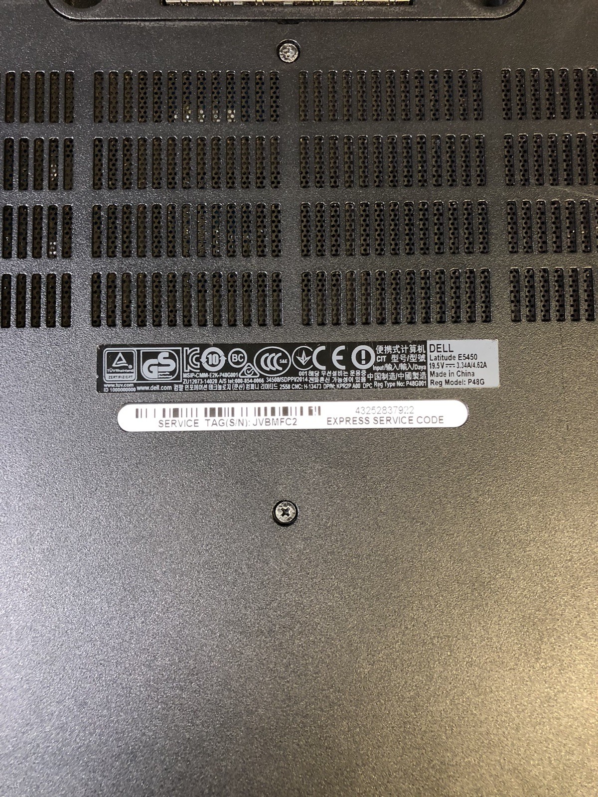 Dell Latitude E5450 14″ Intel Core i5 -5300U 2.30GHz 4GB DDR3 UNLOCKED