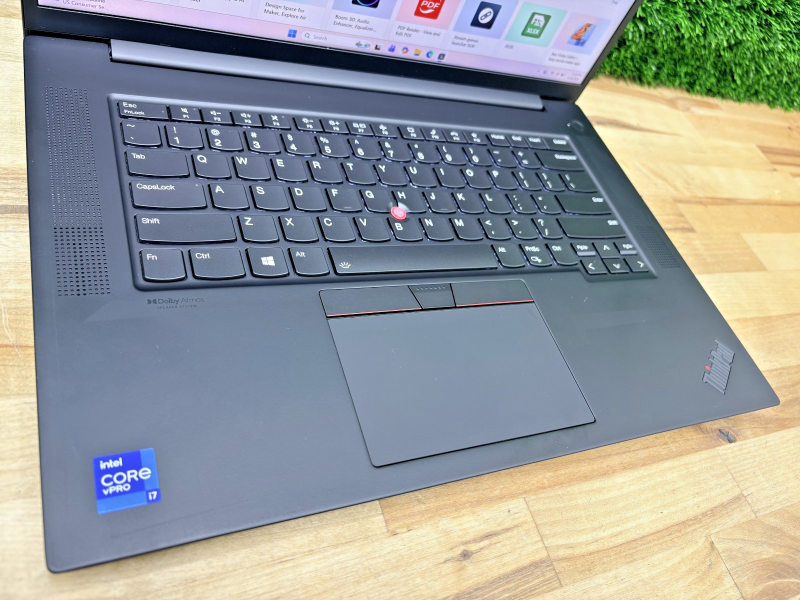 Lenovo ThinkPad P1 Gen 4 Intel i7-11th Gen 2.50GHz 32GB RAM 512GB SSD Win11 Pro*