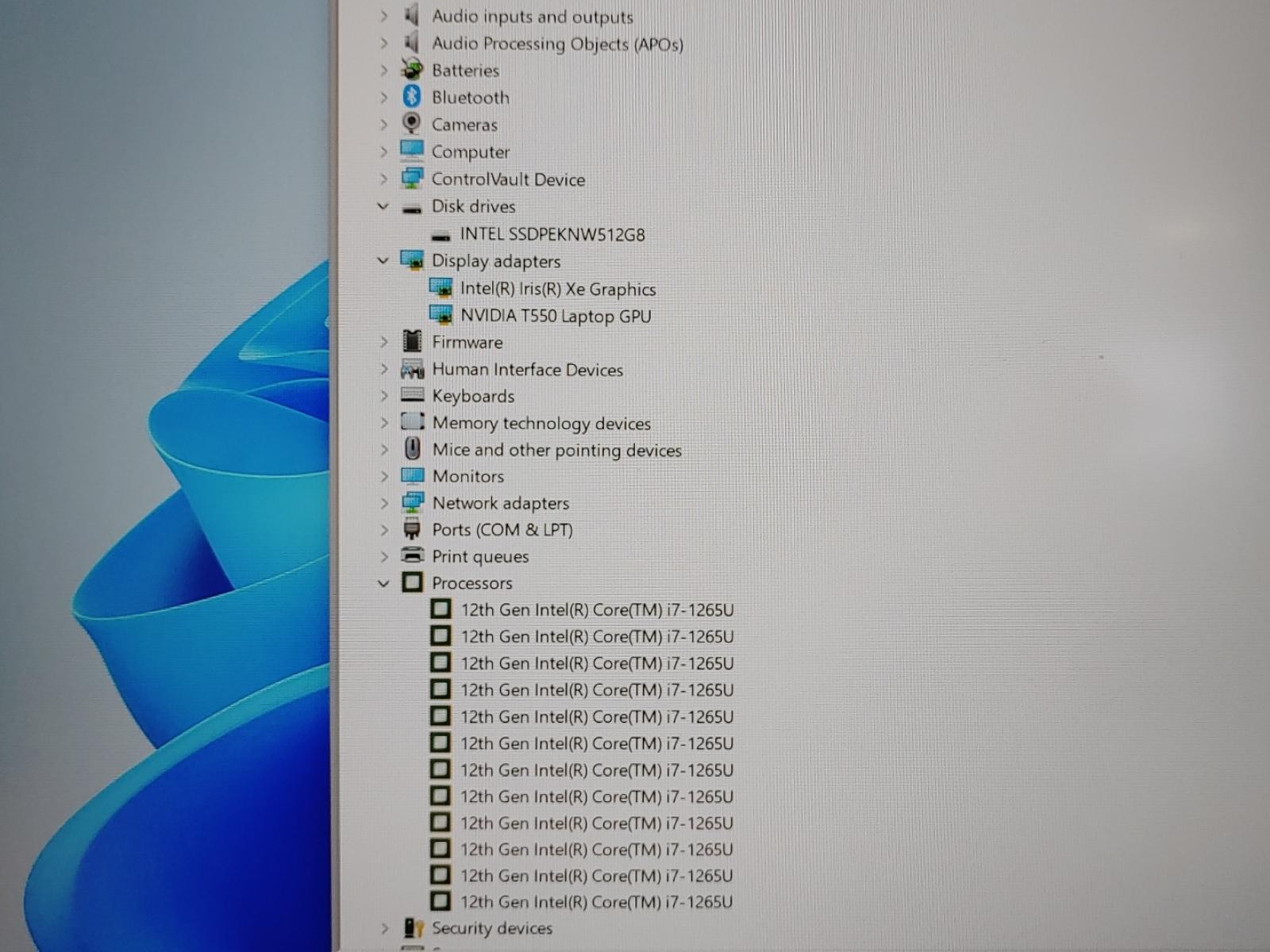 Dell Precision 3570 15.6″ i7-1265U 16GB 512GB NVIDIA T550 Win11 *NO A/C* *READ*