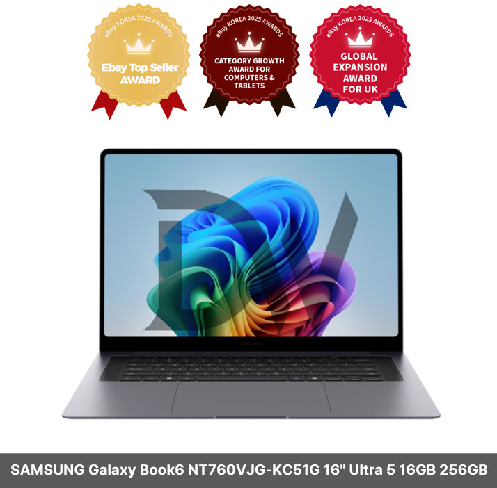 SAMSUNG Galaxy Book6 NT760VJG-KC51G 16″ Ultra 5 16GB 256GB SSD Win11