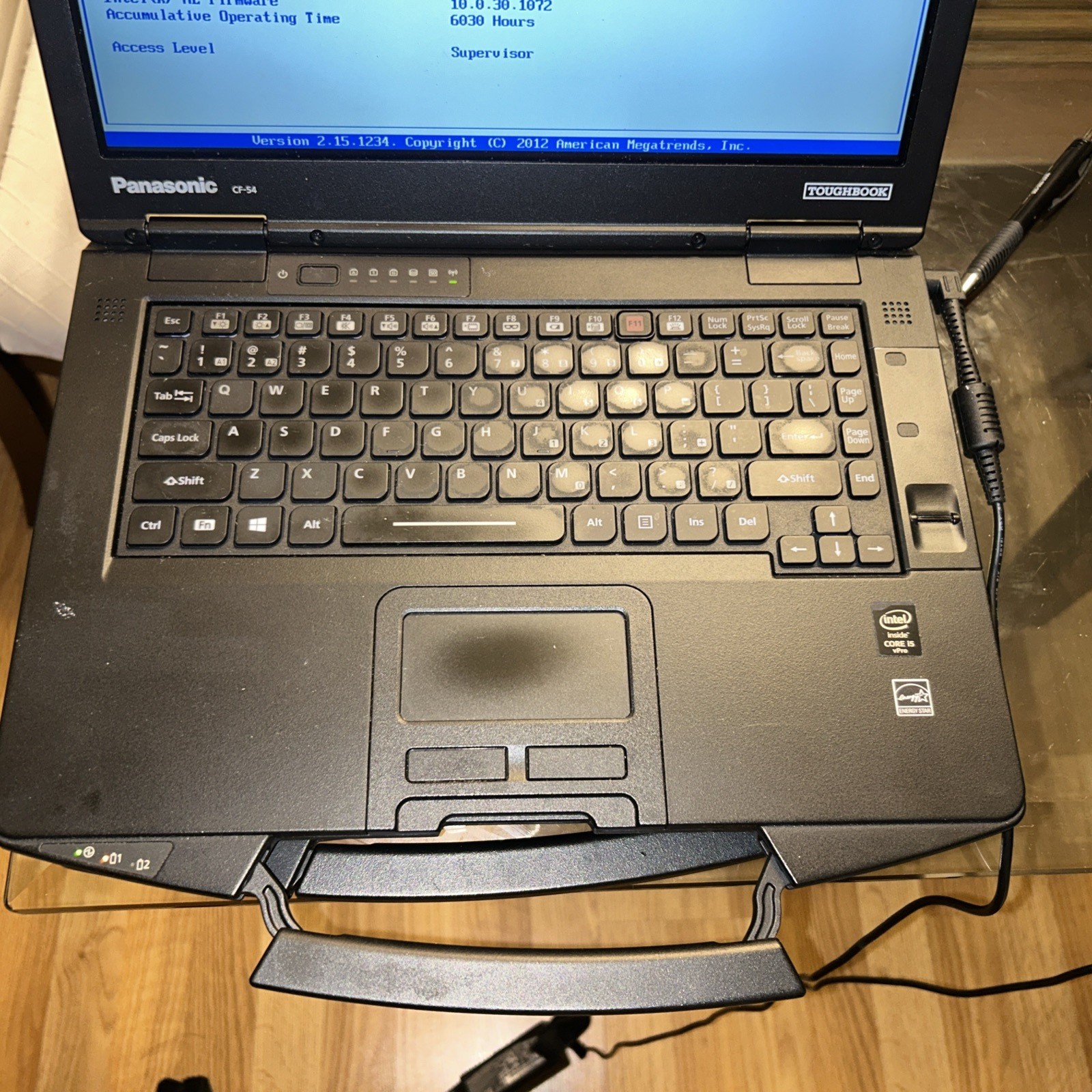 Panasonic Toughbook CF-54 MK1 Intel i5-5300U 4 GB Ram 240GB SSD Win10 Pro