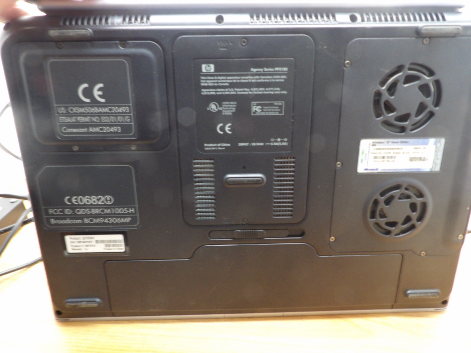 HP Pavilion zd7058cl -17.1″- Comes With Power Pack-READ!!!!! PARTS ONLY!!!!!!!!