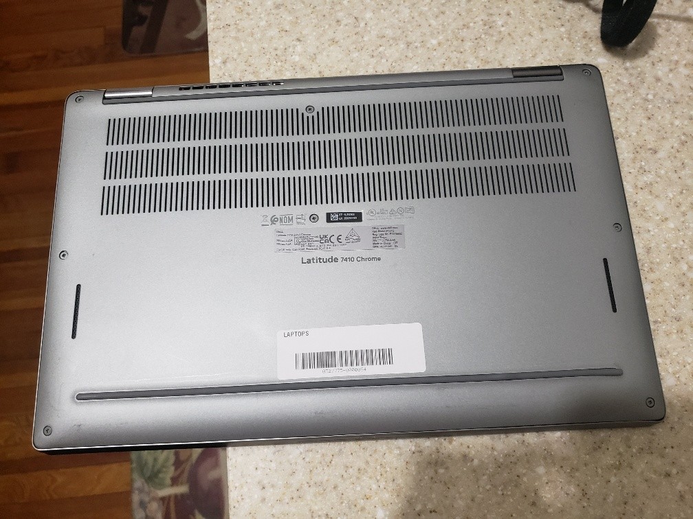 14″ DELL LATITUDE 7410 CORE i7-10610U 1.80 GHZ 128GB SSD 16GB RAM CHROMEOS