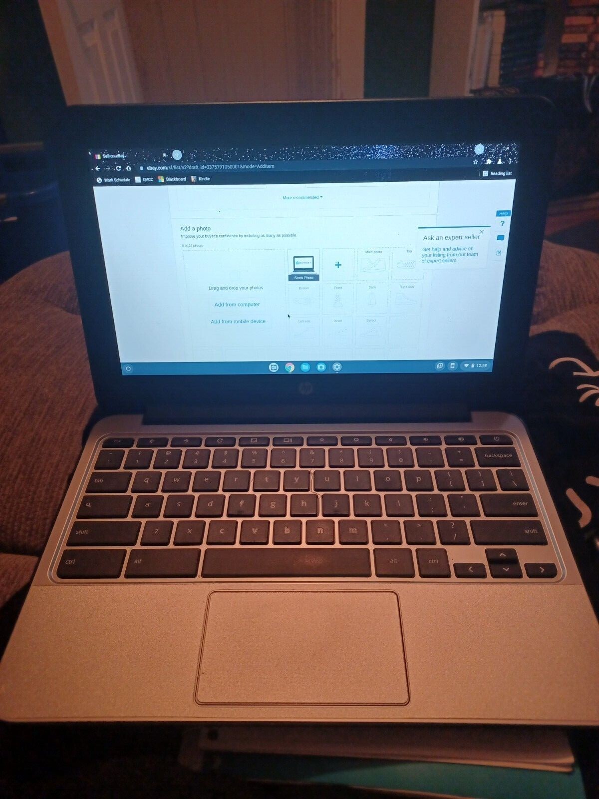 HP Chromebook 11 G4 11.6″ (16GB eMMC, Intel Celeron N2840, 2.16GHz, 2GB RAM)…