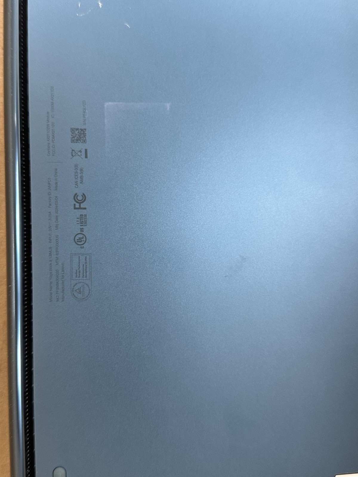 Lenovo Yoga Book 9i 13IMU9 Ultra7 155U 1.7GHz 16GB 1TB 13.3″2.8KOLED 83FF0000US