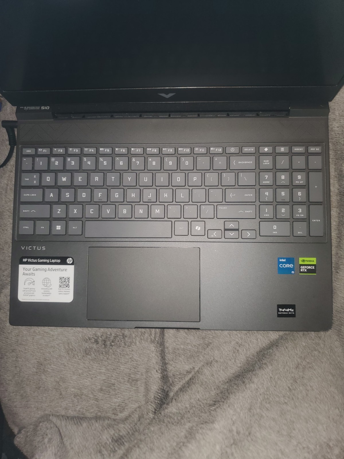 HP Victus 15, 15.6″ 144Hz Gaming Laptop – RTX 3050 6GB VRAM i5-13420H 24GB RAM