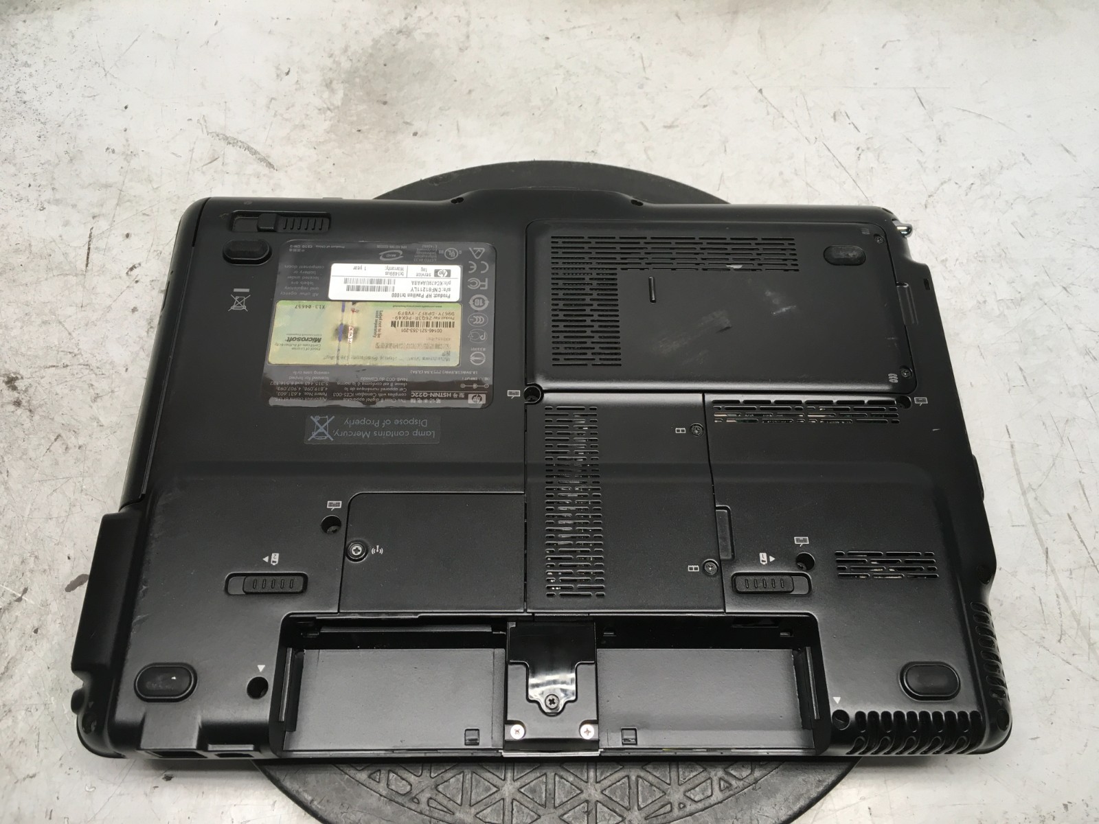 HP Pavilion TX1000 AMD Turion 64 X2 Dual-Core 1.8GHz NO HDD
