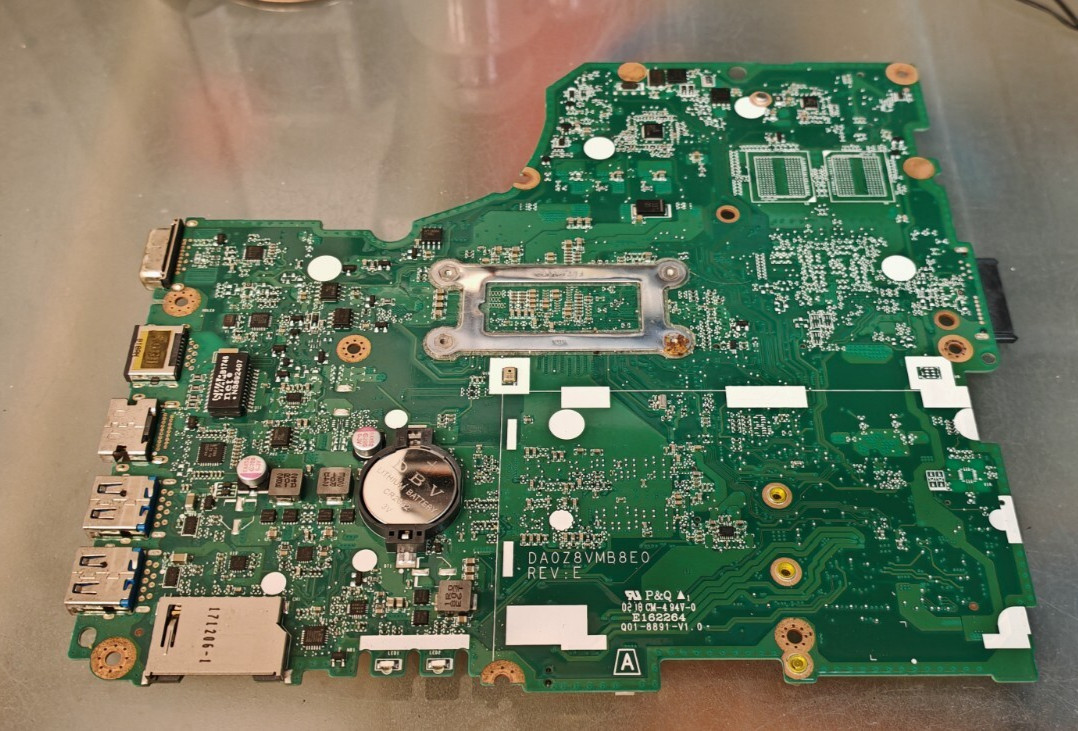 ACER E5-475 P-249 MOTHERBOARD DA0Z8VMB8E0 INTEL I3-7130U INTEL HD 620 #