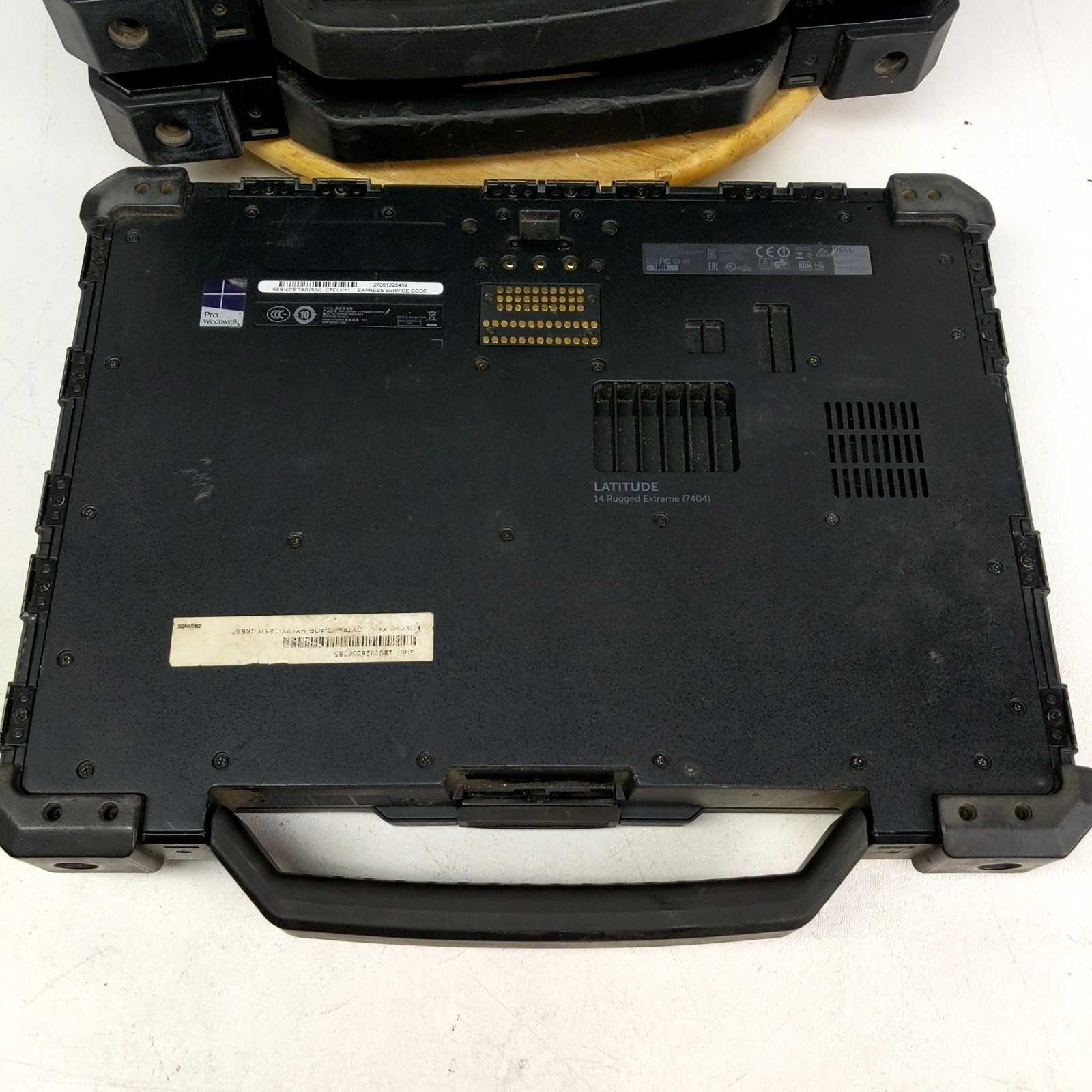 Lot of 4 Dell Latitude 7404 Rugged Extreme i7-4650U 8GB RAM No HDD Tested