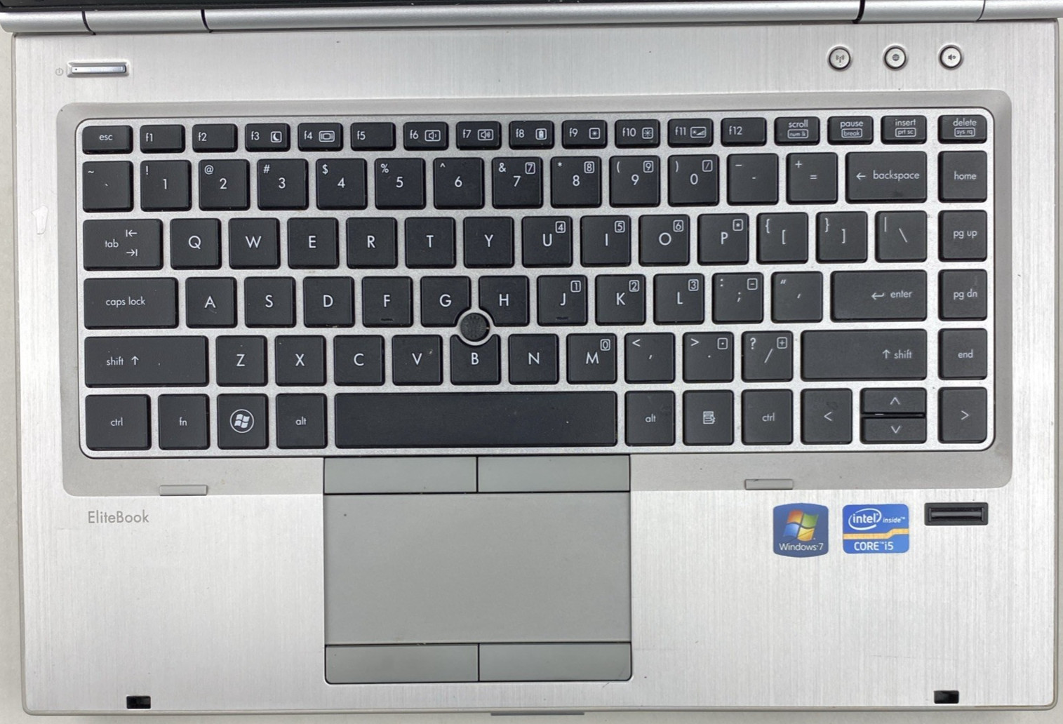 HP EliteBook 8460p Core i5-2450M 2.50GHz 4GB RAM 14.0″ No Battery No HDD No OS