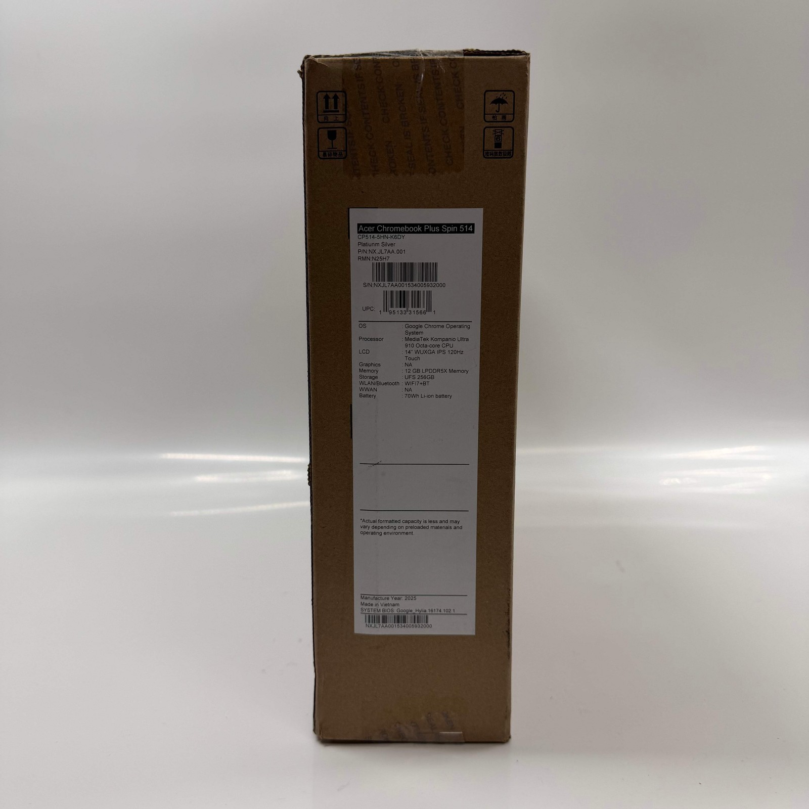 New Acer Chromebook Plus Spin 514 CP514-5HN-K6DY 14″