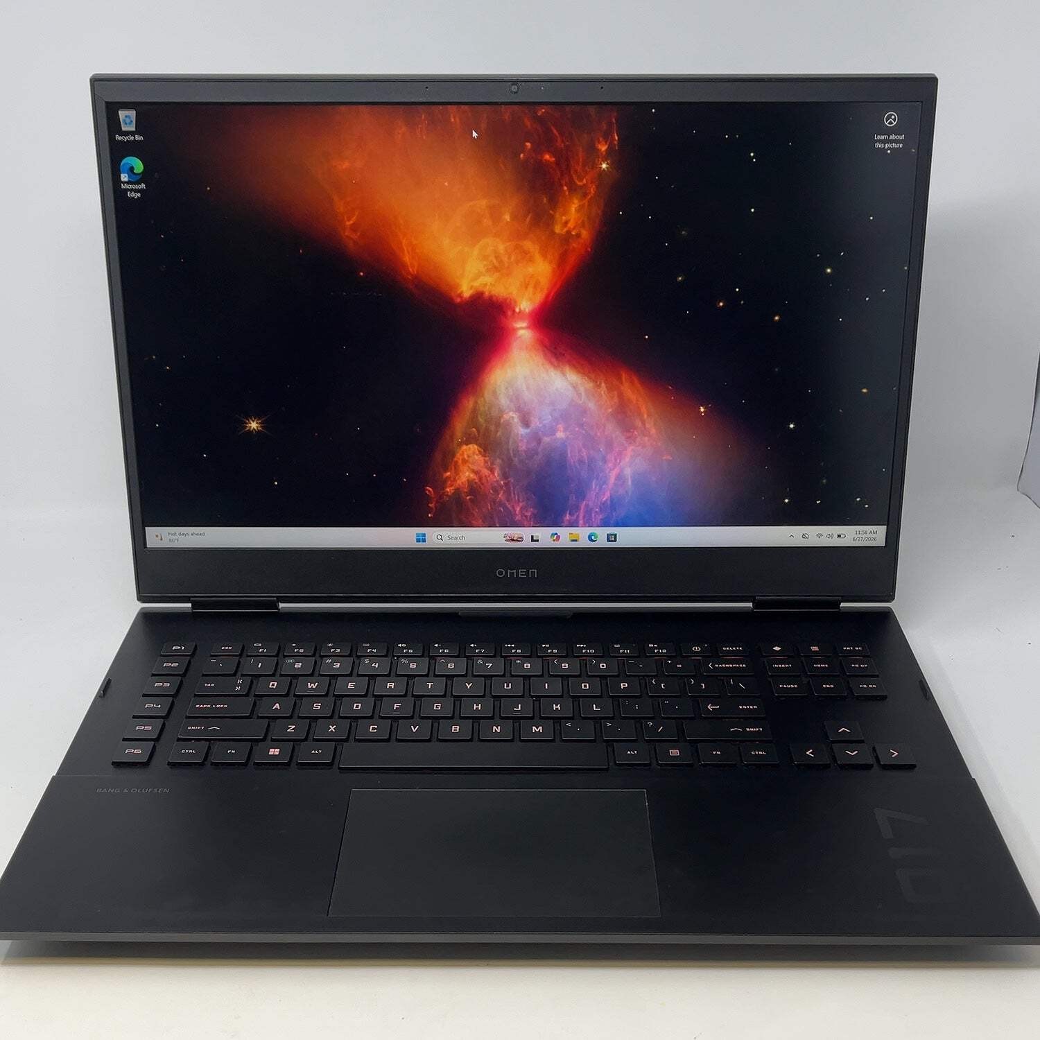 Broken HP Omen 17″ i7-12700H 2.3GHz 64GB RAM 2TB SSD RTX 3070 Ti Bad Trackpad
